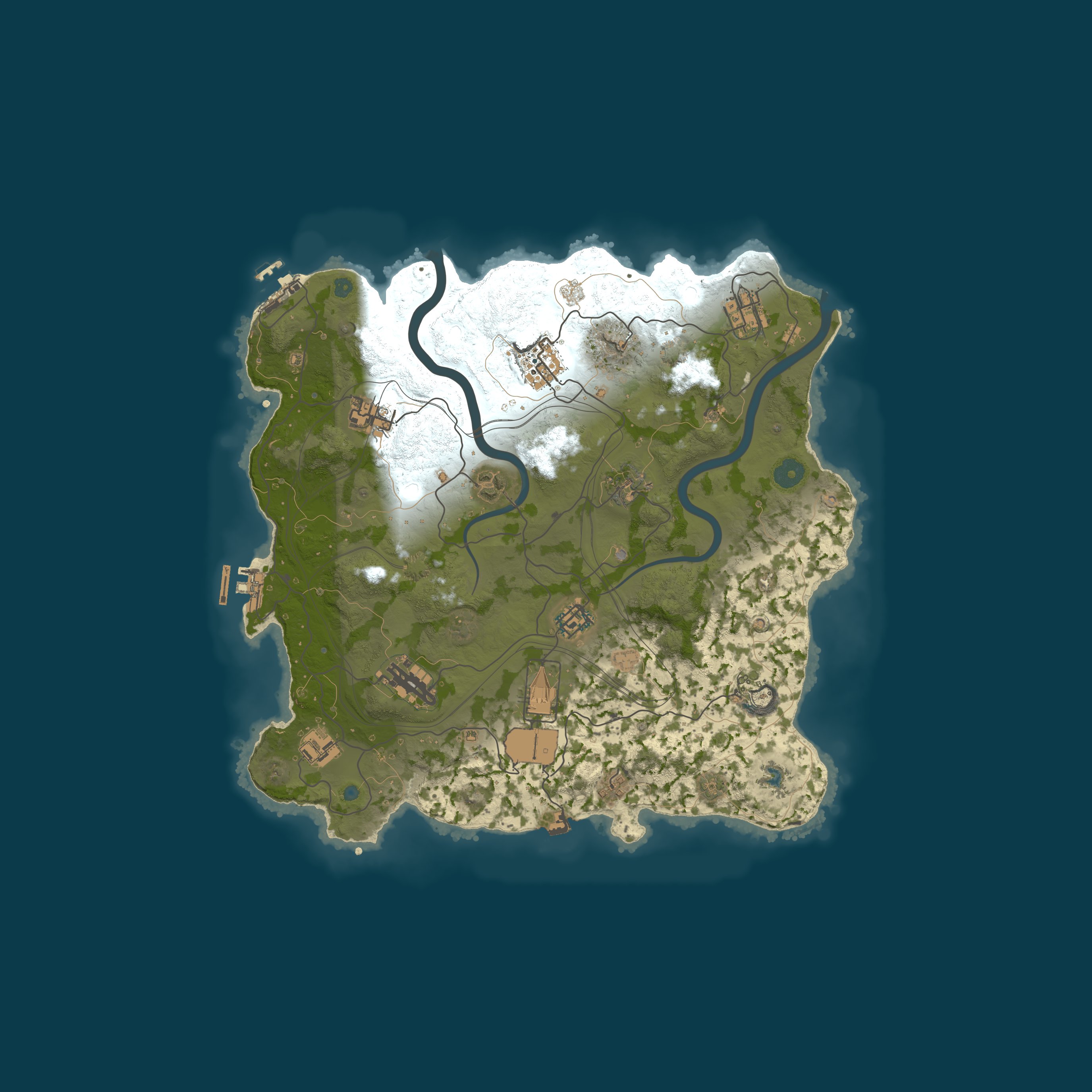 Rust map 3500/1337