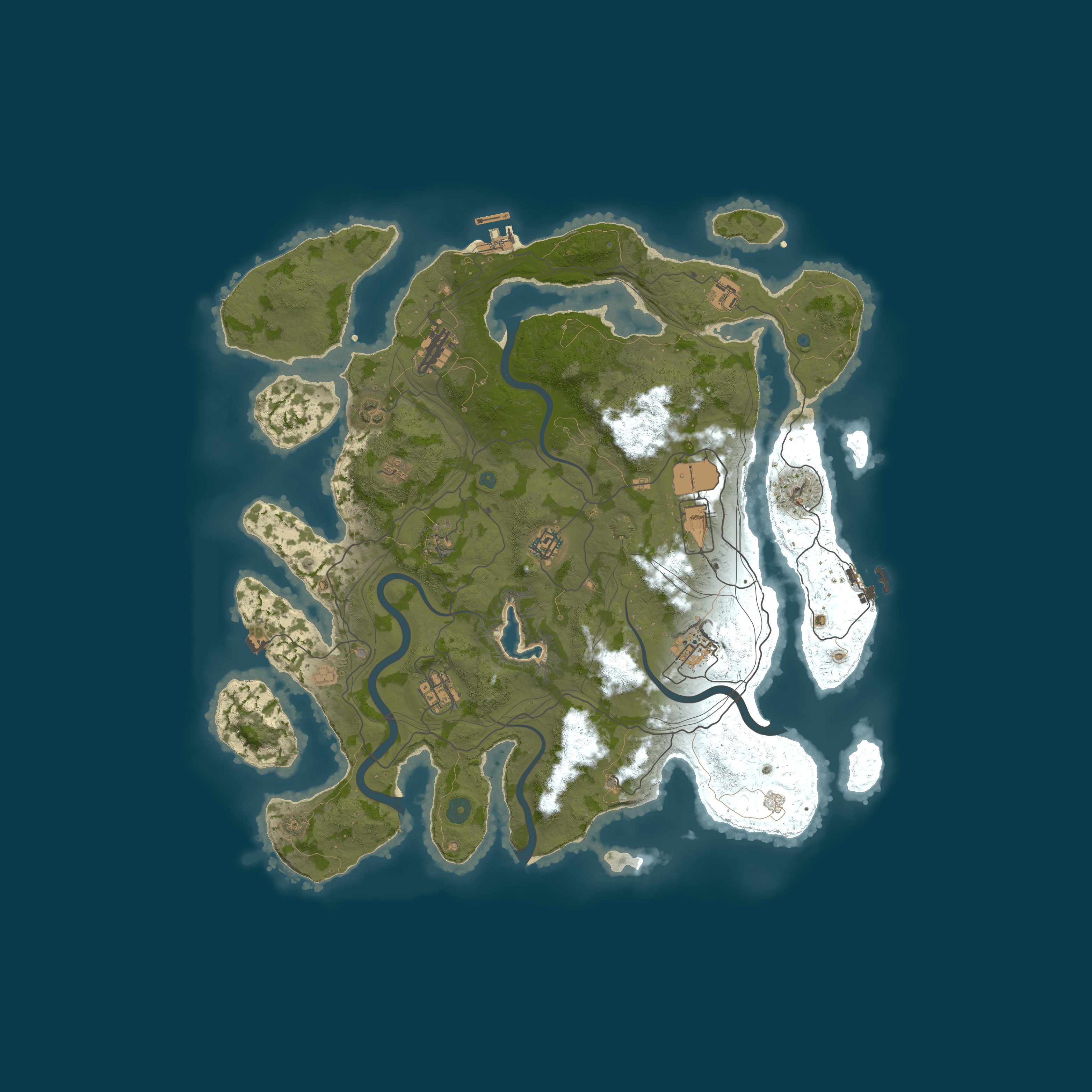 Rust map 4250/1337