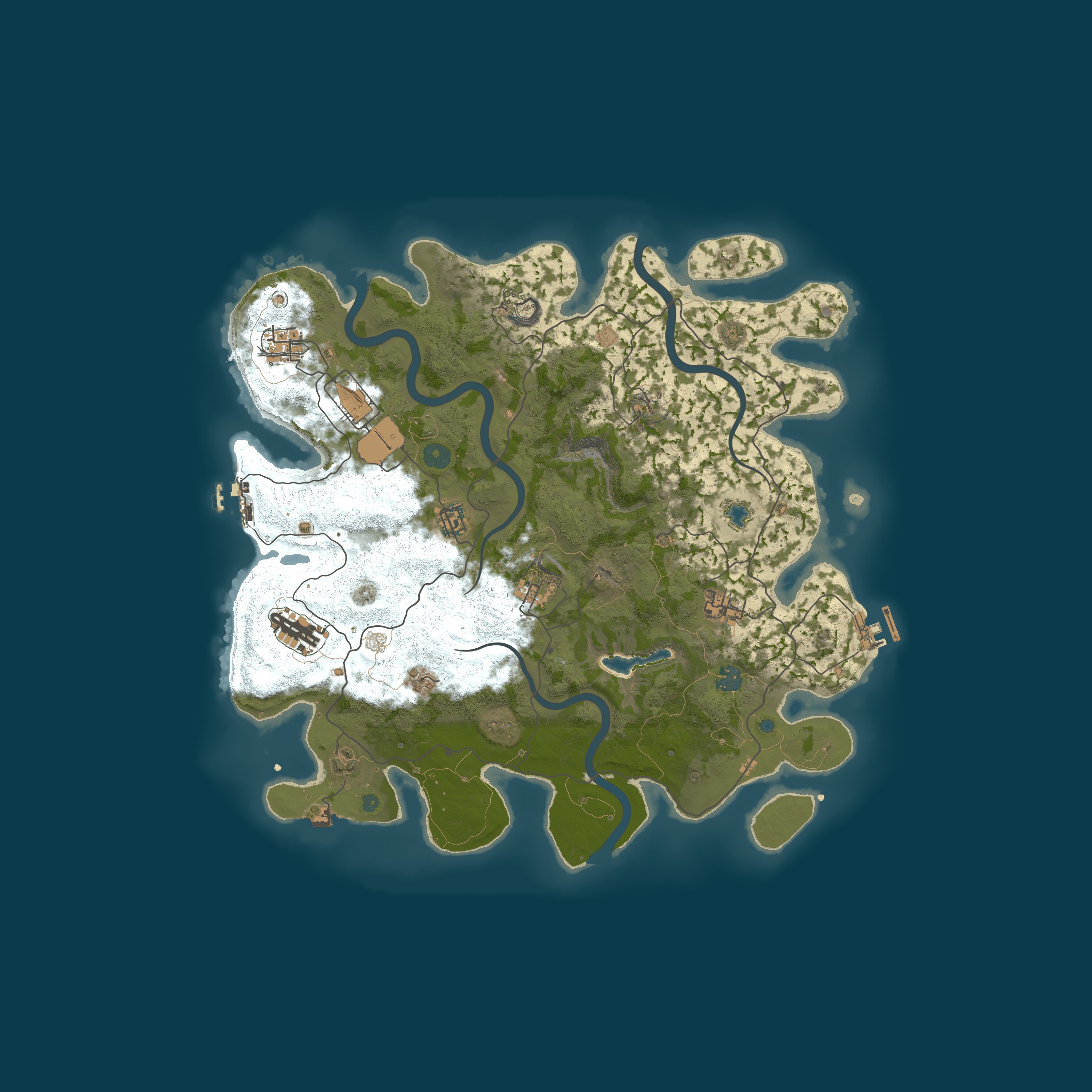 Map for My Untitled Rust Server