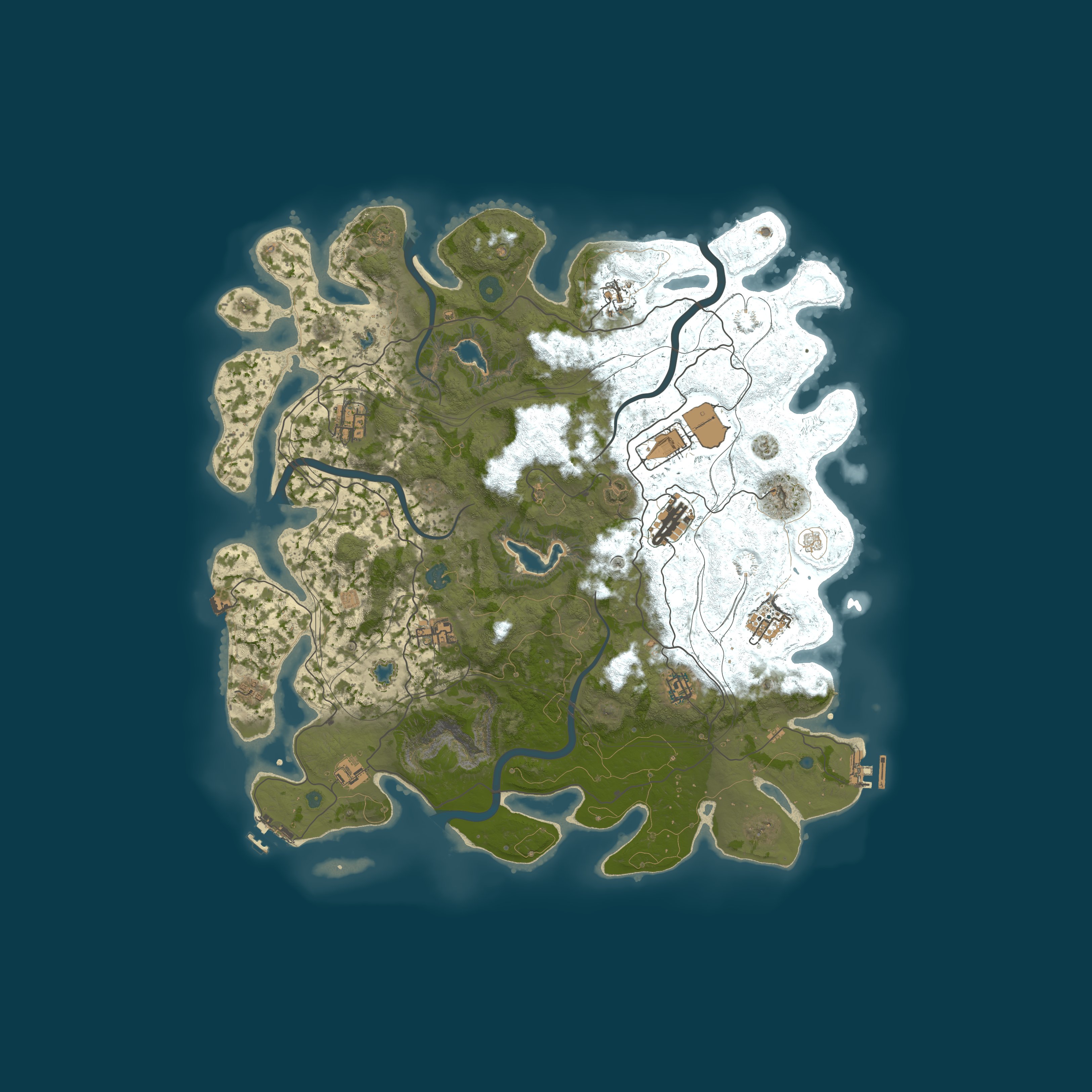 Map for のぐそのしま（PVE）
