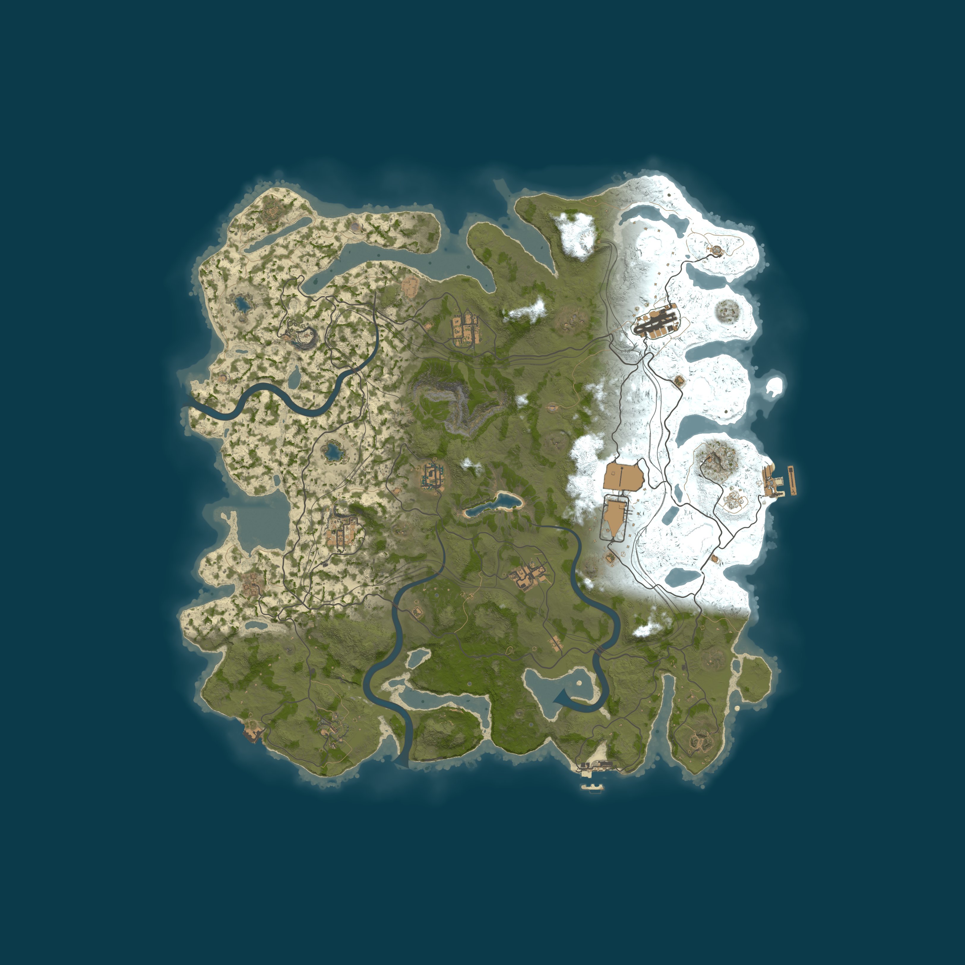 Map for 3/20 Halite 10x Weekly SOLO/DUO/TRIO Loot+/Shop