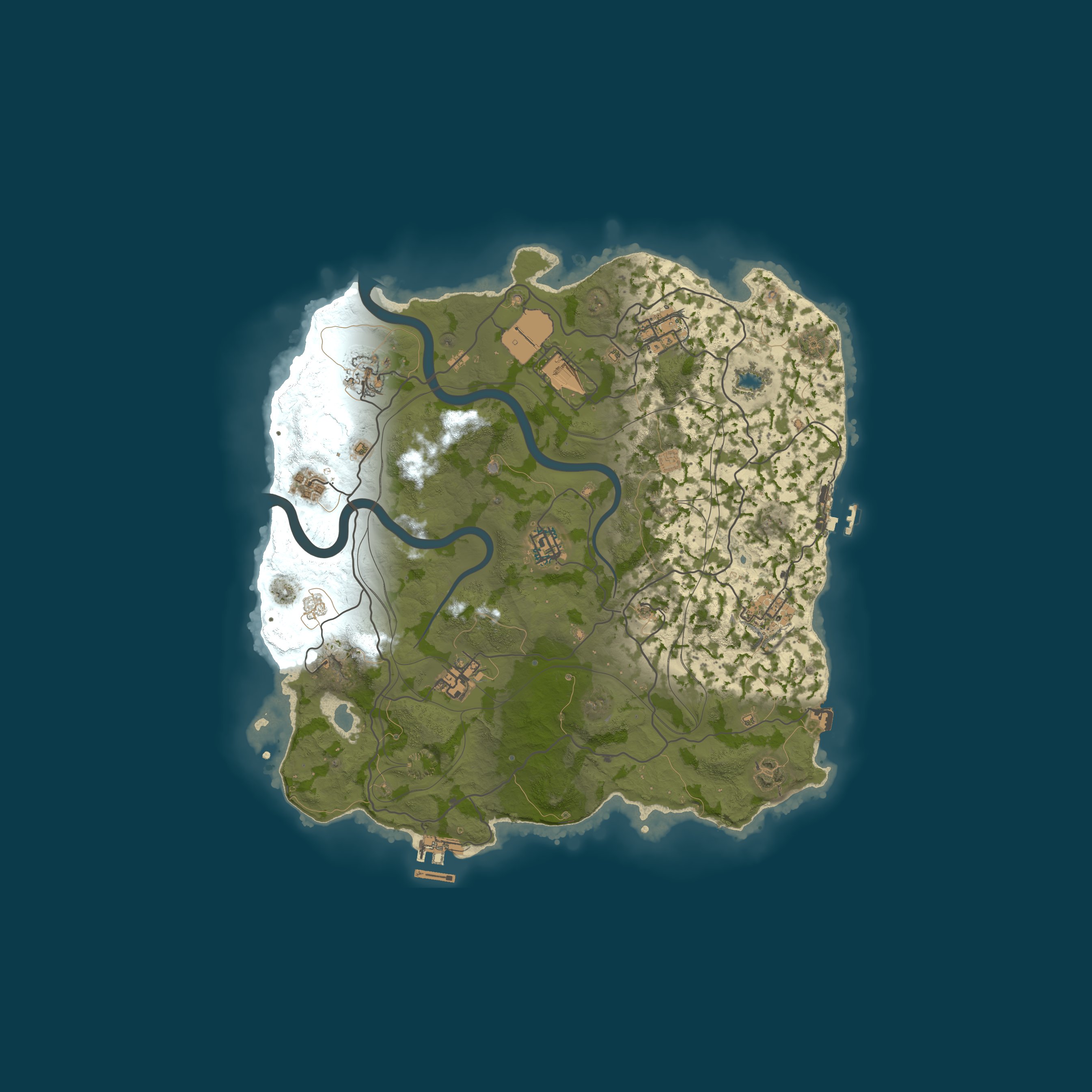 Map for RustGaming.net - SOLO ONLY | WIPED 05/07 07.05