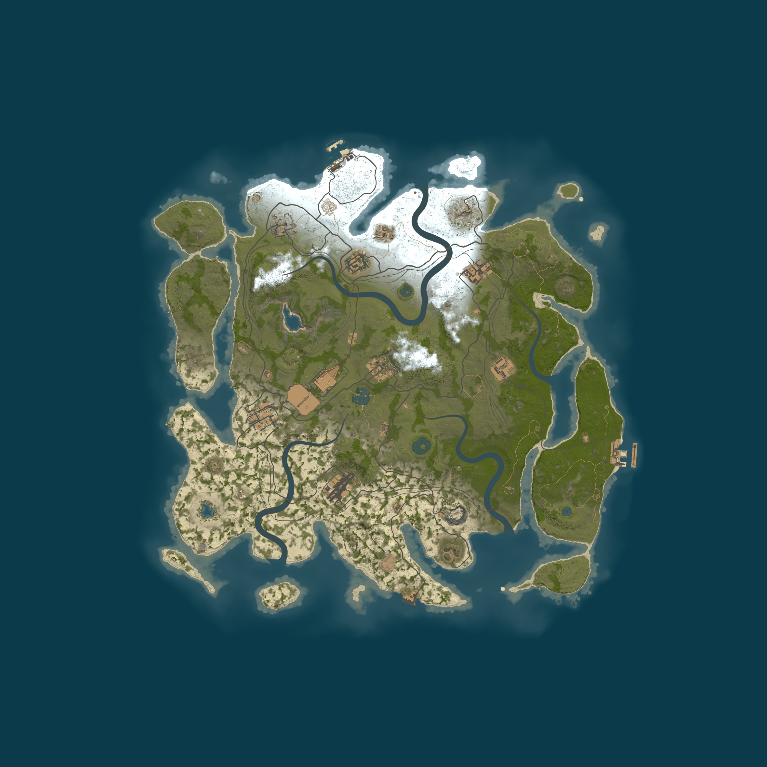 Rust map 4250/1337
