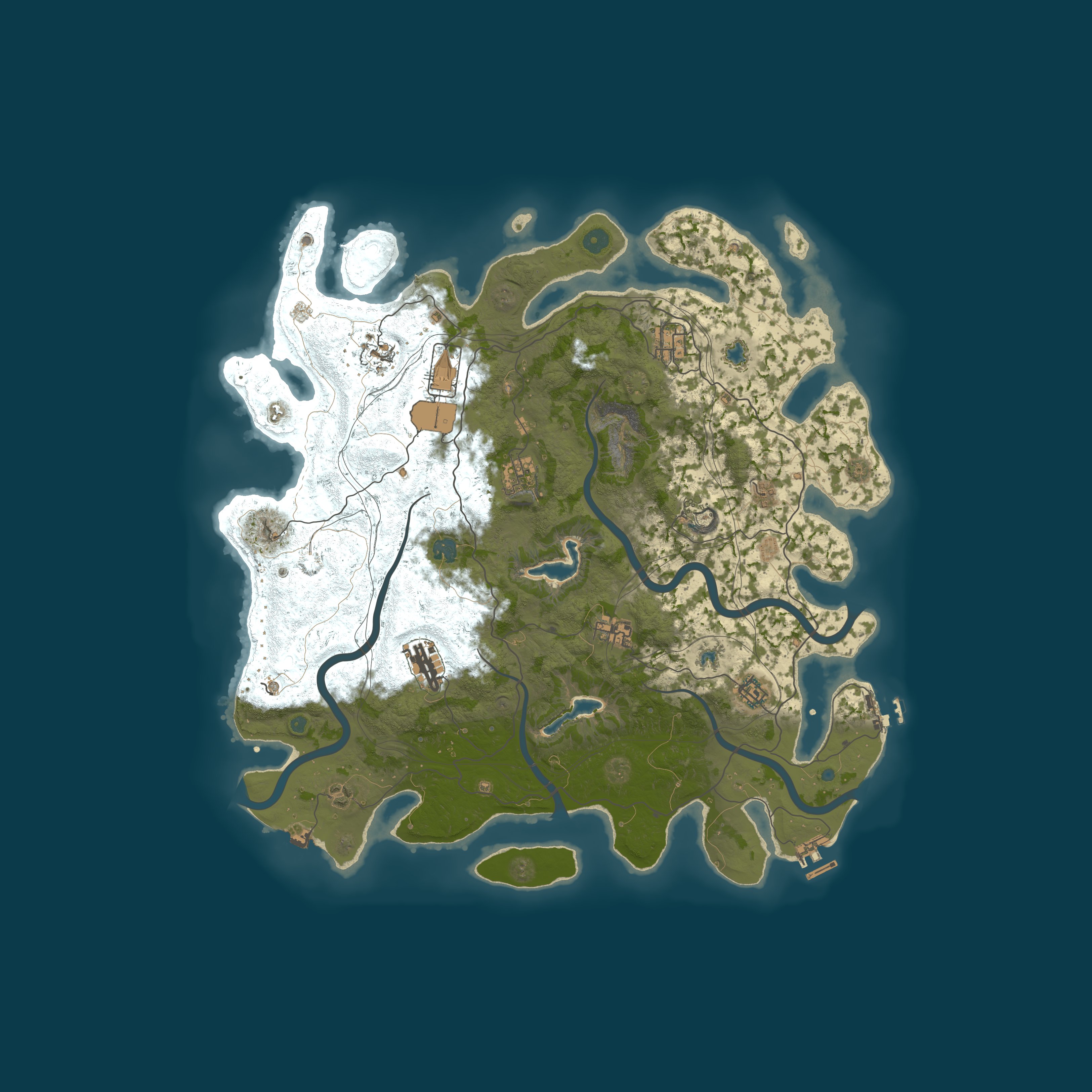 Map for PvE | Newbie friendly | Low upkeep