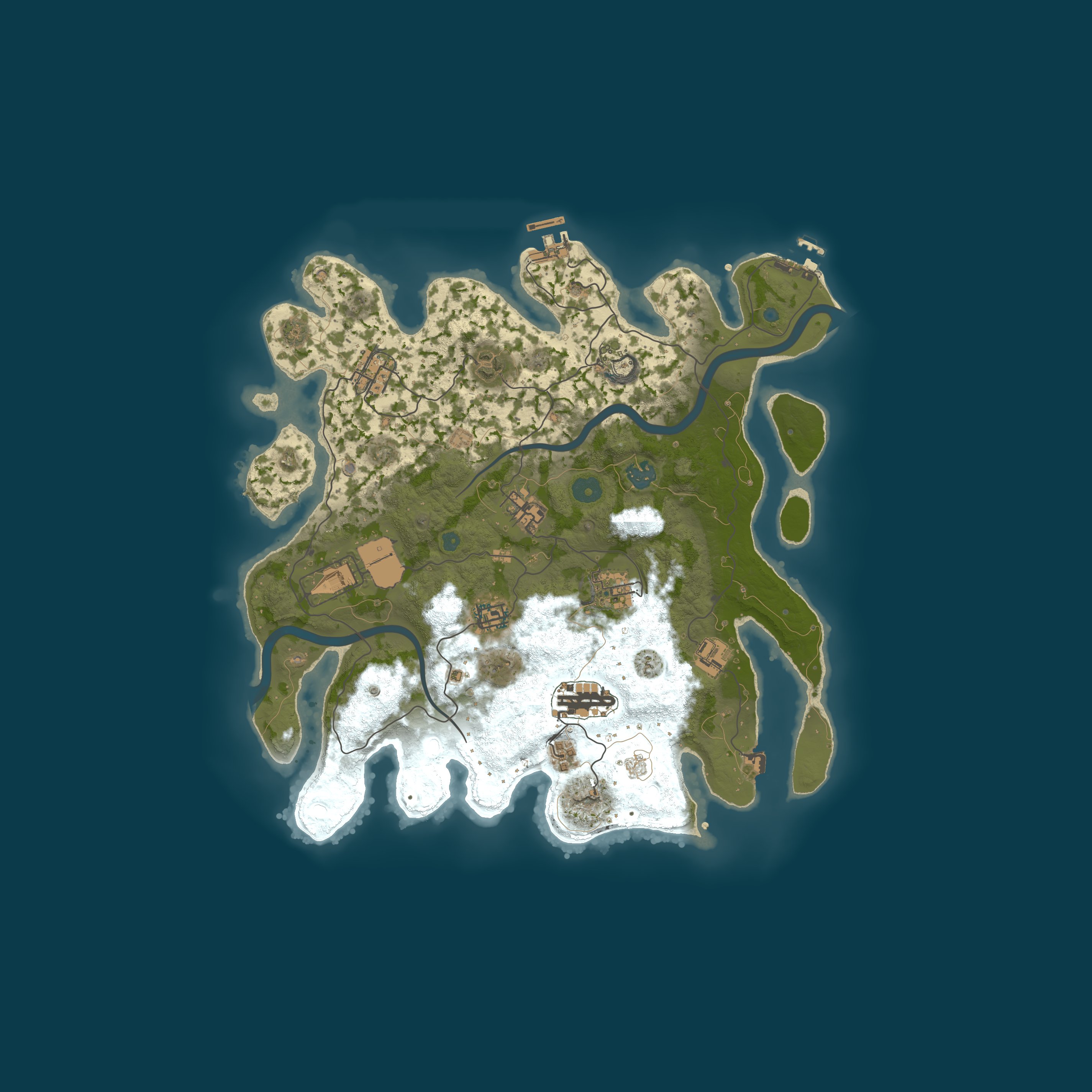 Map for ENVY RUST [NOMAX, X5, KITS, MYMINI, LOOT+, SKINS] WIPE 08.8