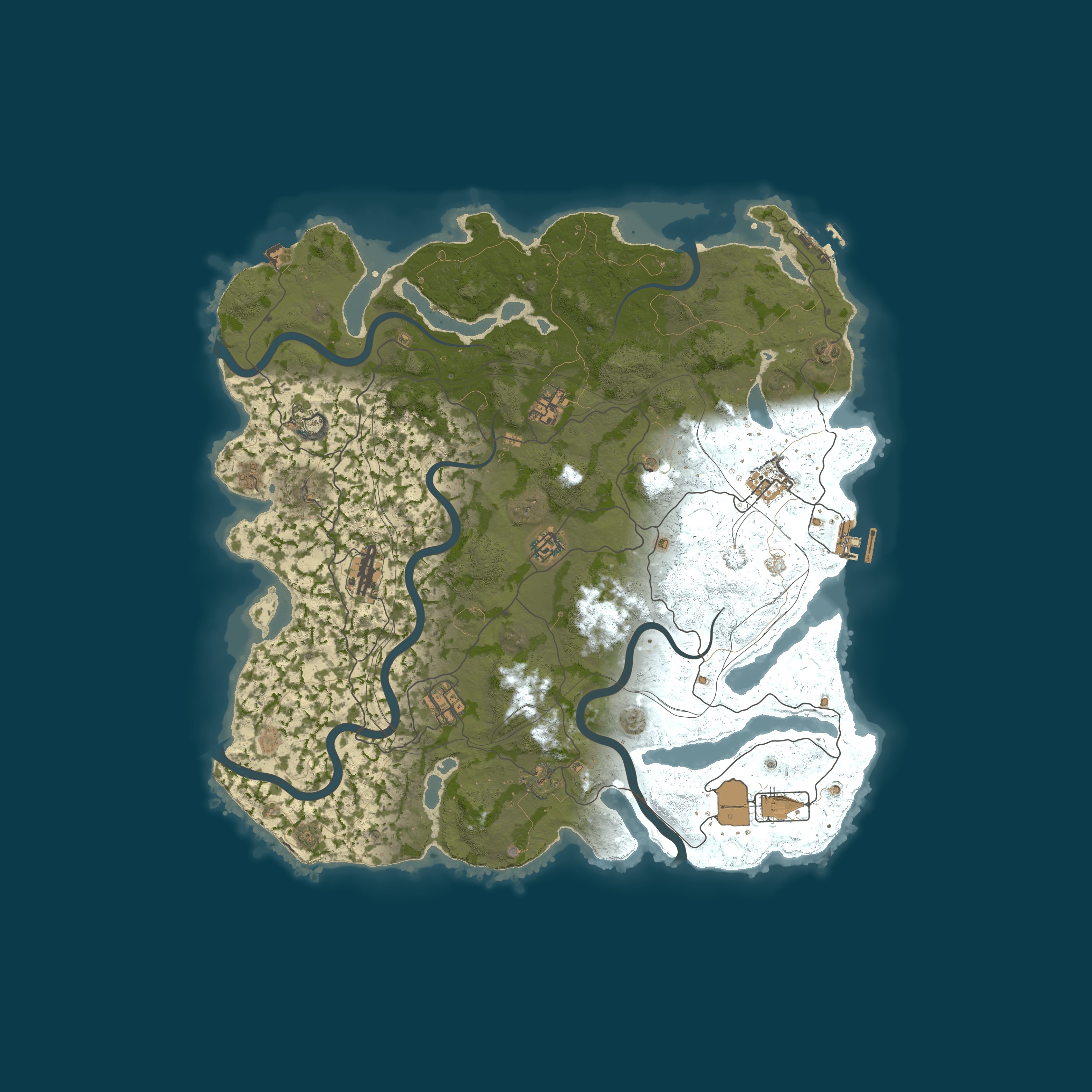Map for WARBANDITS.GG 3X |Solo/Duo/Trio|LootX3| JUST FULLWIPED