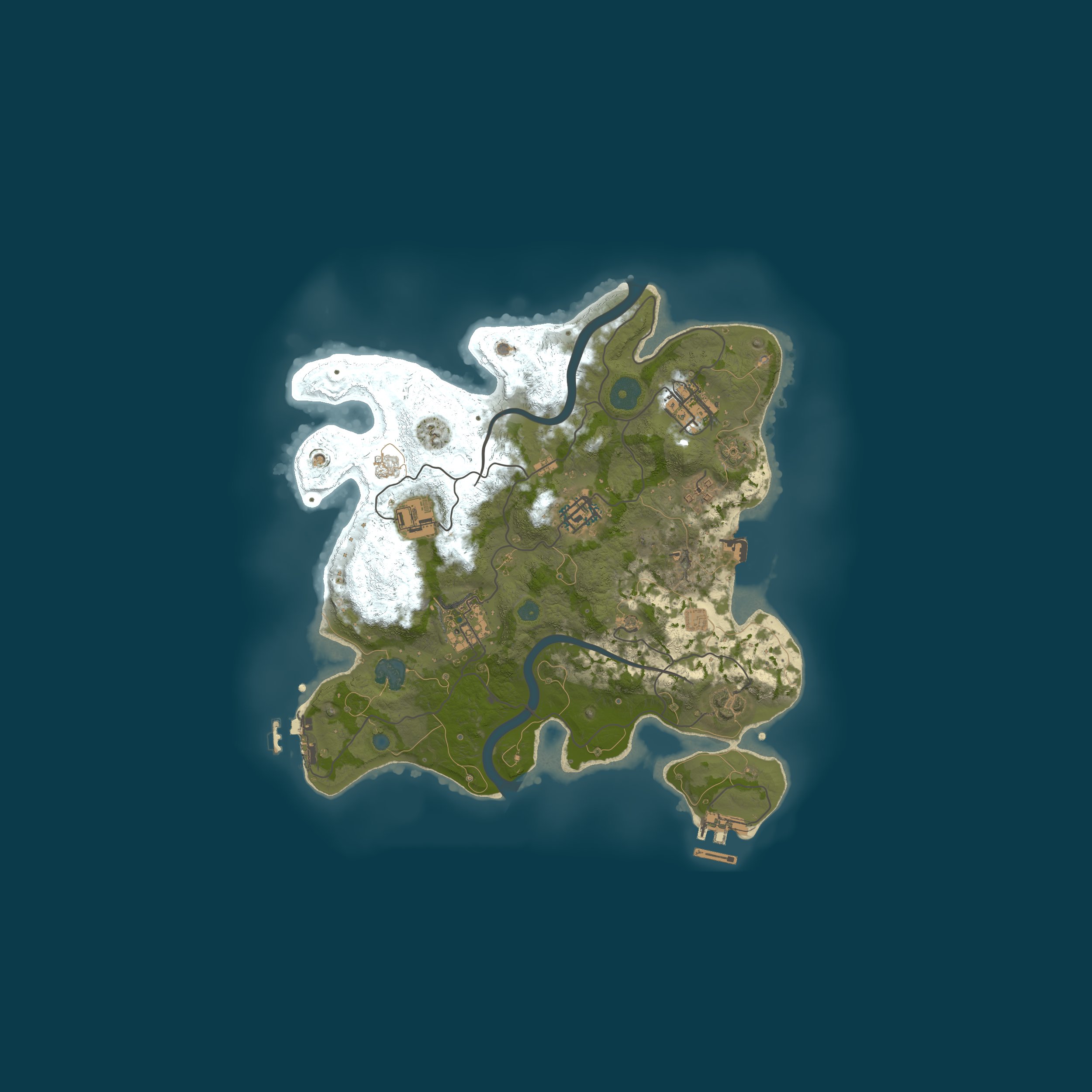 Procedural Map, size 3000, seed 49617