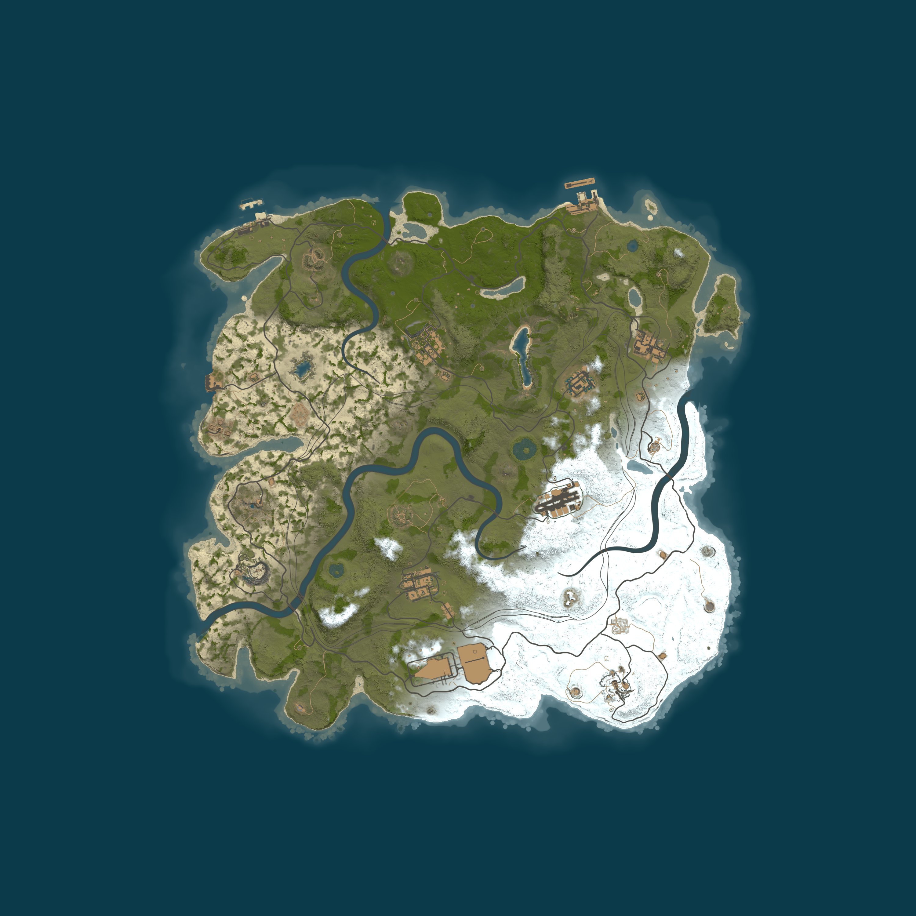 Map for Rustafied.com - US Low Pop