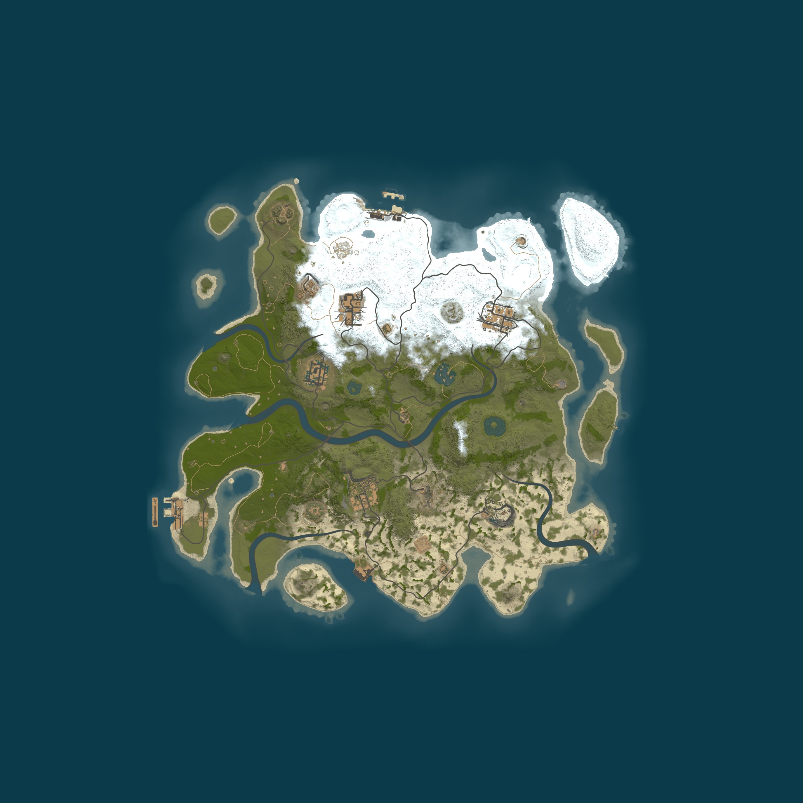 Rust map 3500/24664