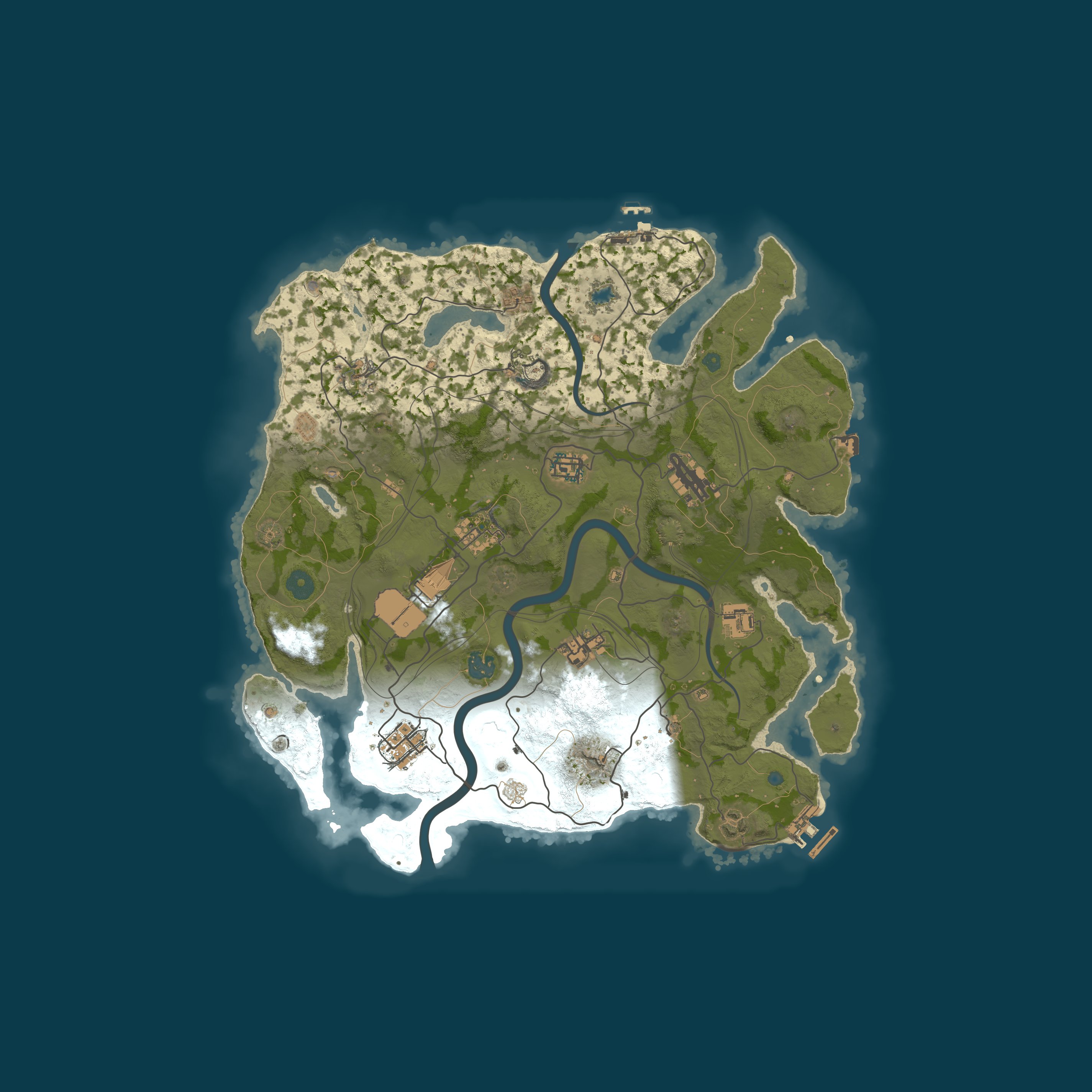 Rust map 3700/1337