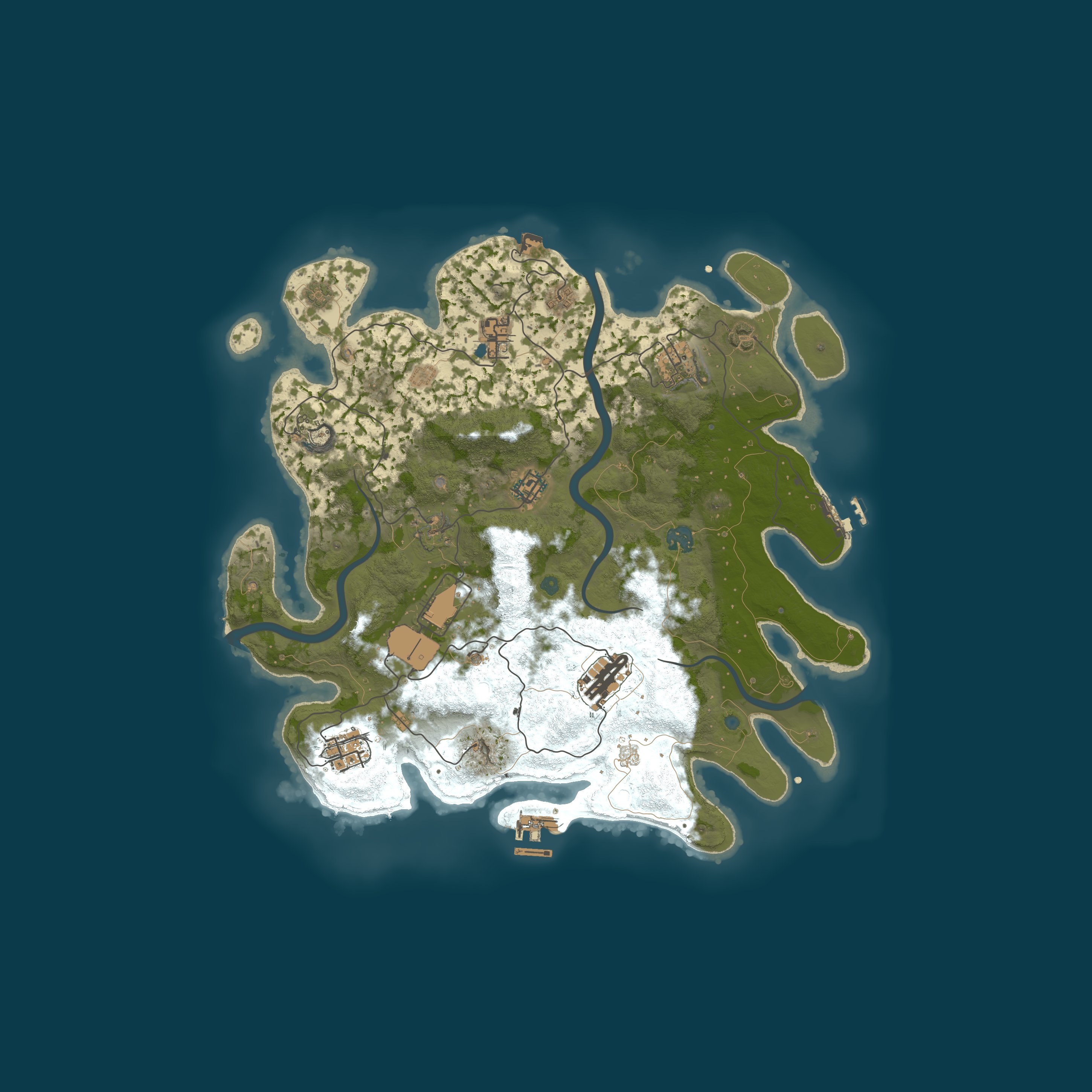 Map for 连江口-二倍长久|3.23|14:00档|四人|新手养老