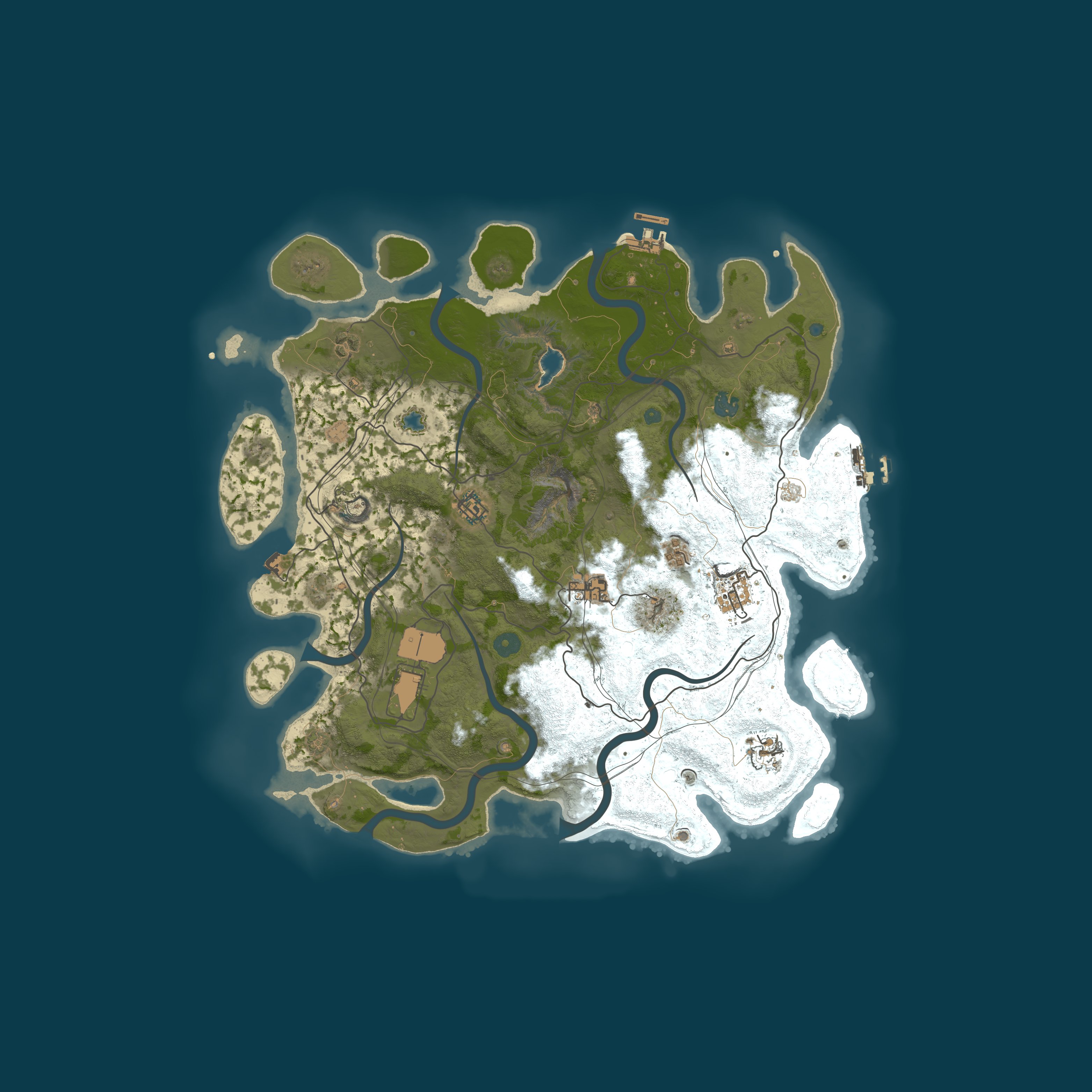 Карта сервера