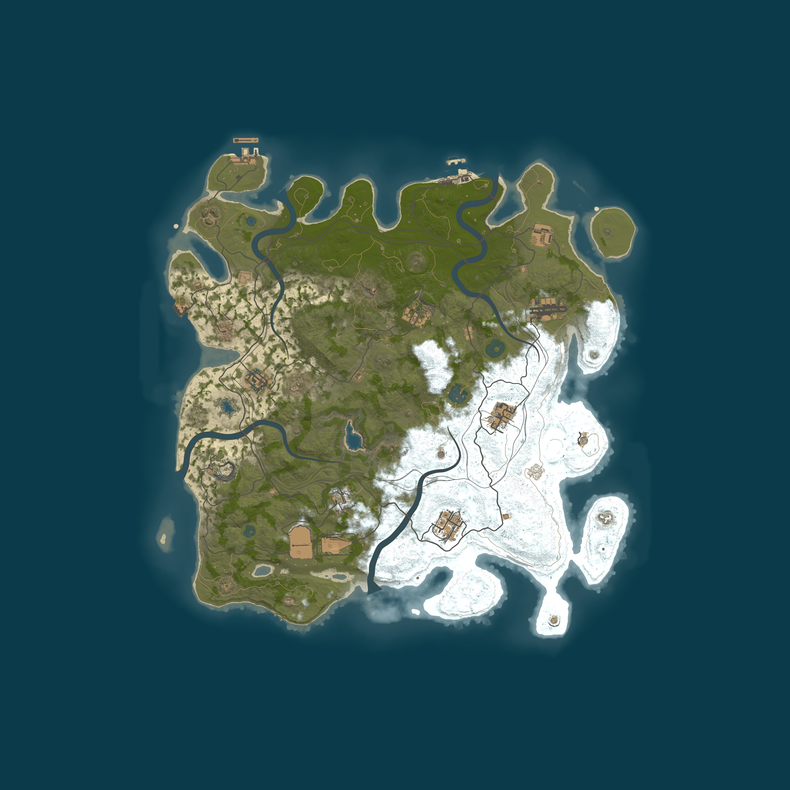Map for 【咏春PVE】仿官原倍/全遗迹/萌新养老/据点