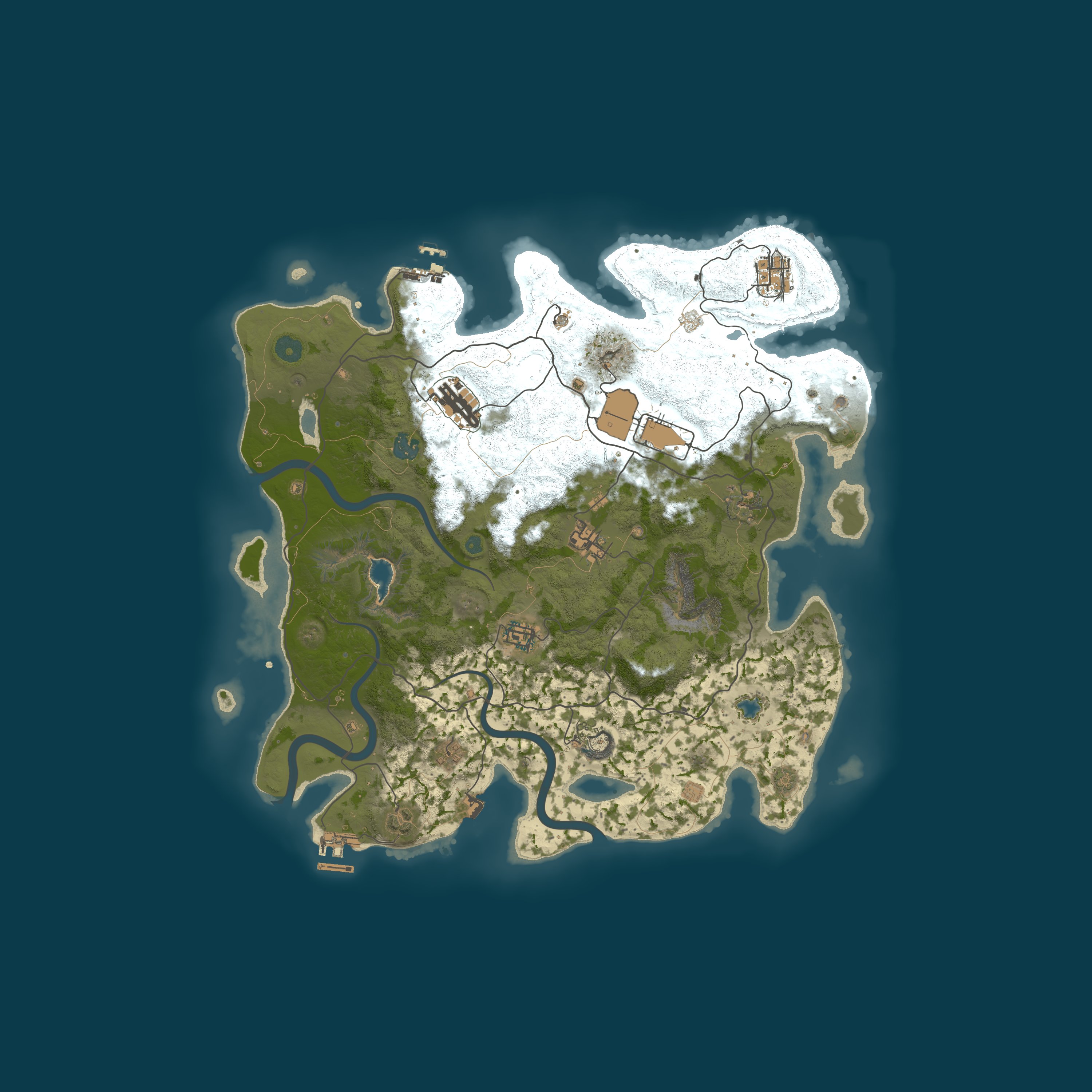 Map for 좀비x머더러(x1)[한야서버]