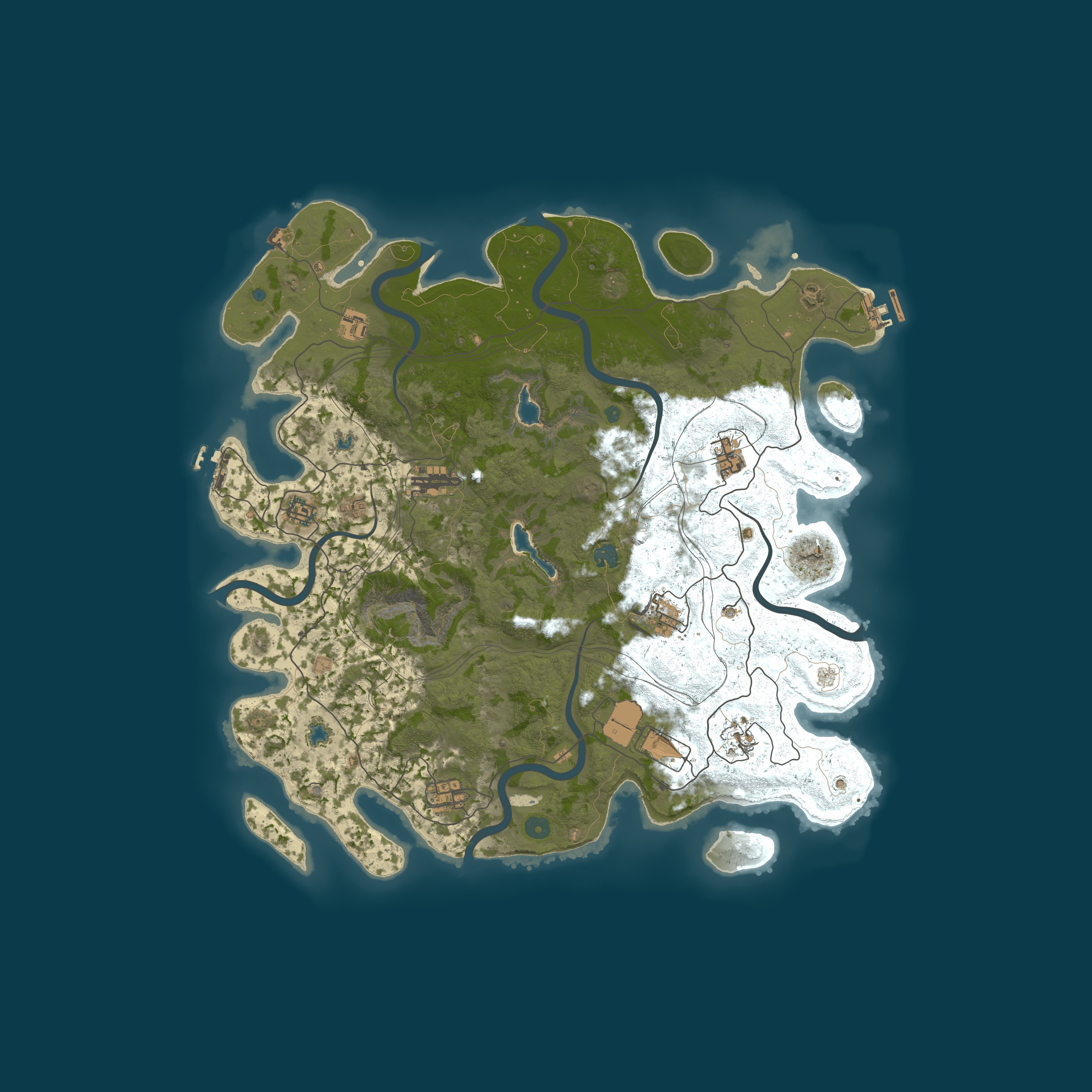 Rust map 4500/29736