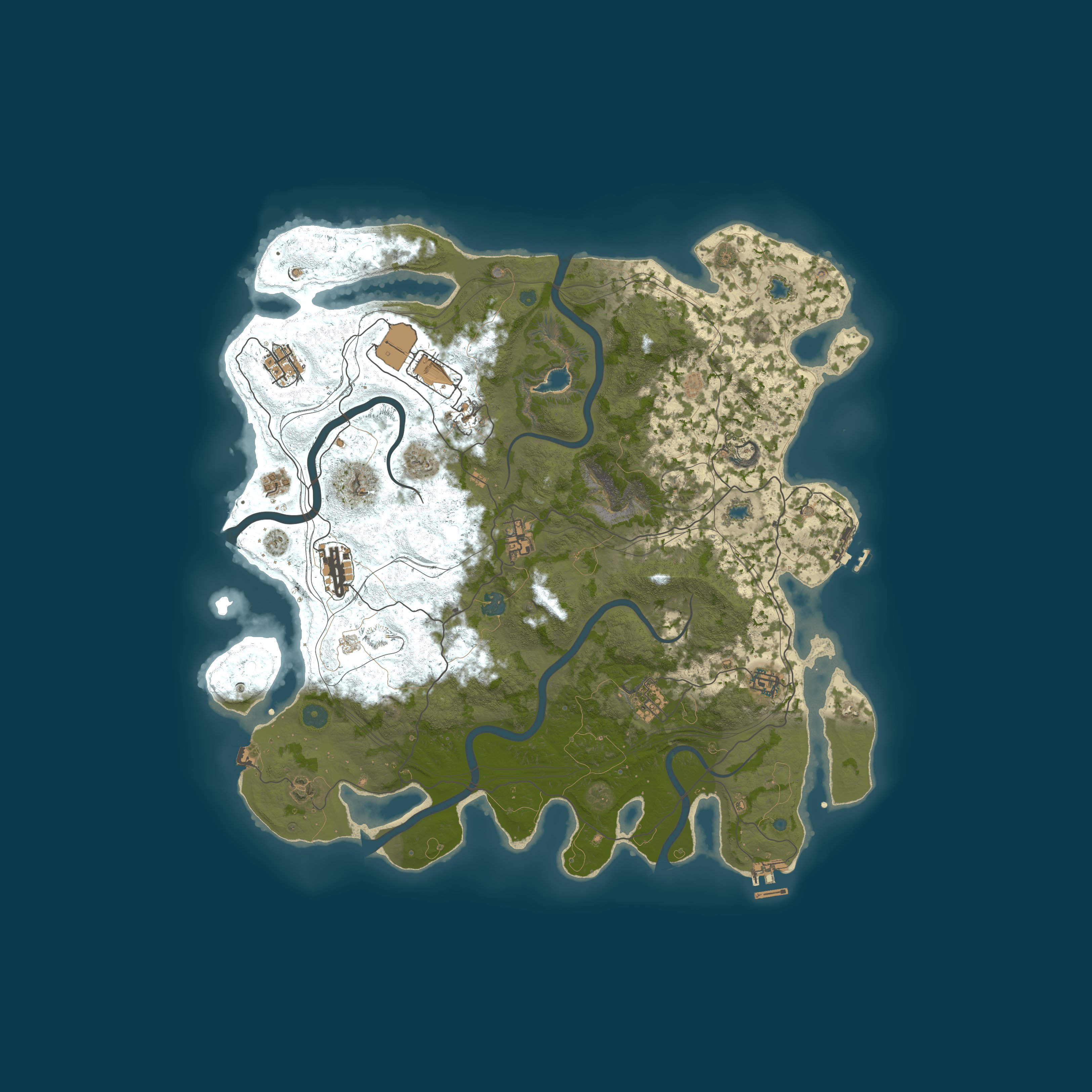 Map for AA Carcajou Quebec PVE