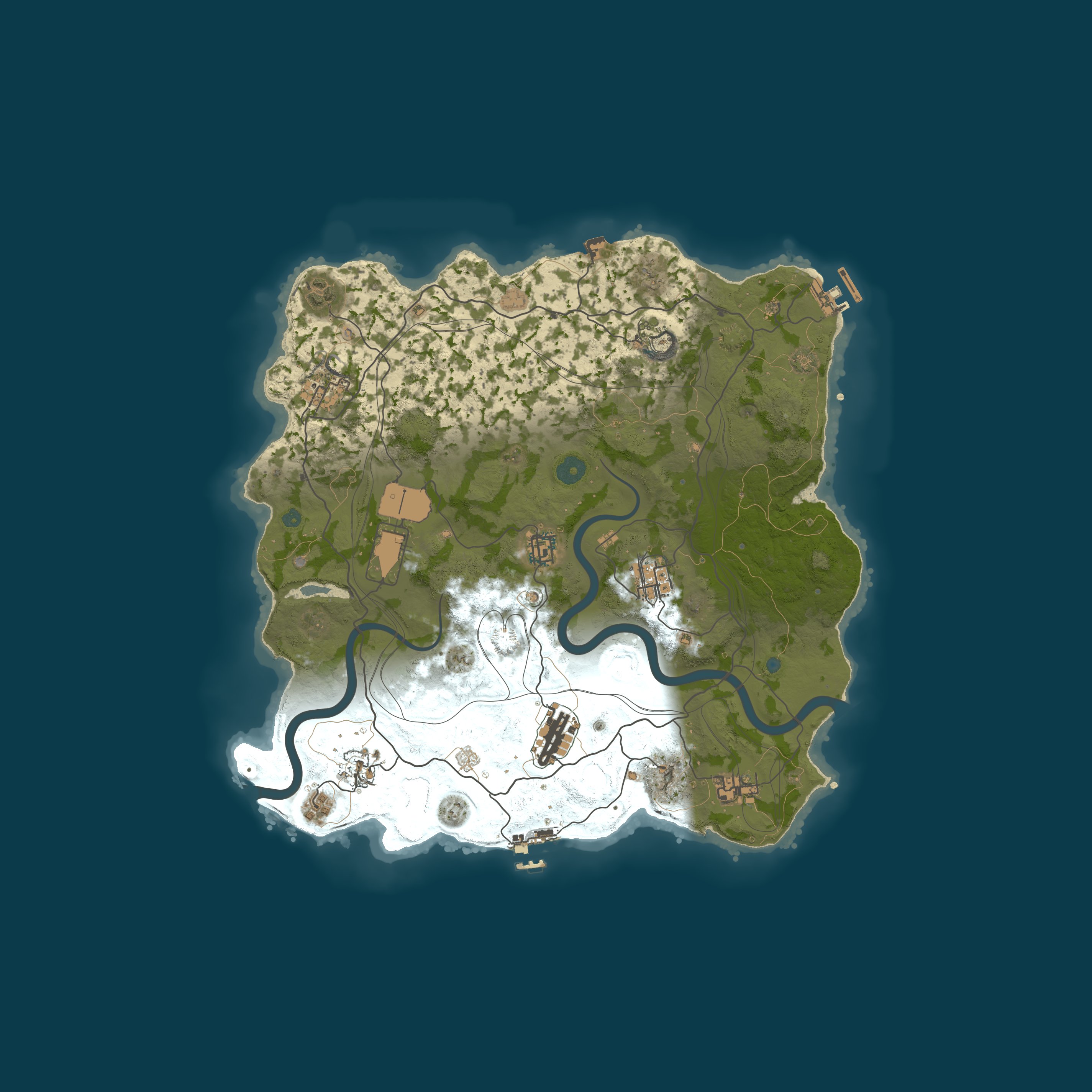 Карта сервера