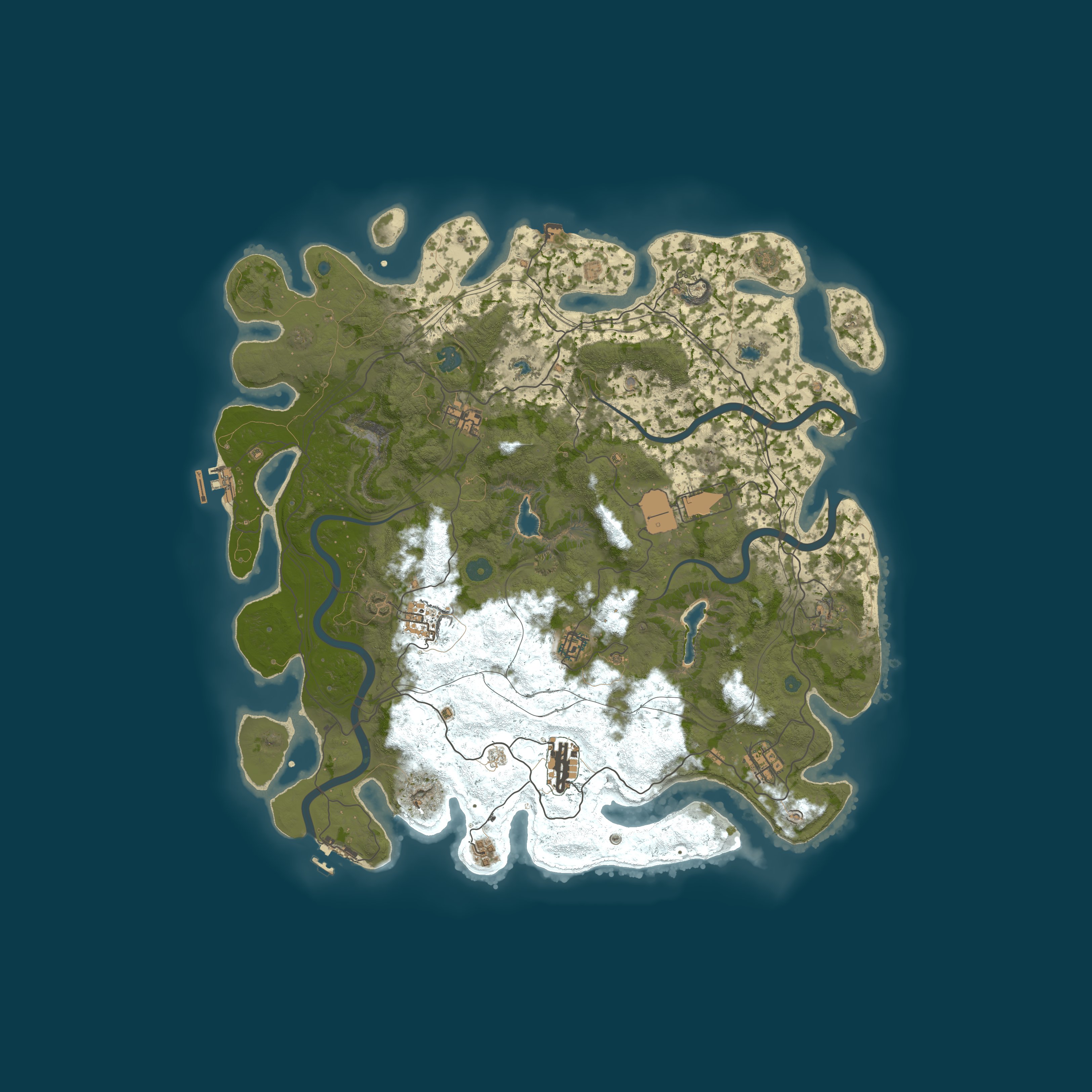 Карта сервера