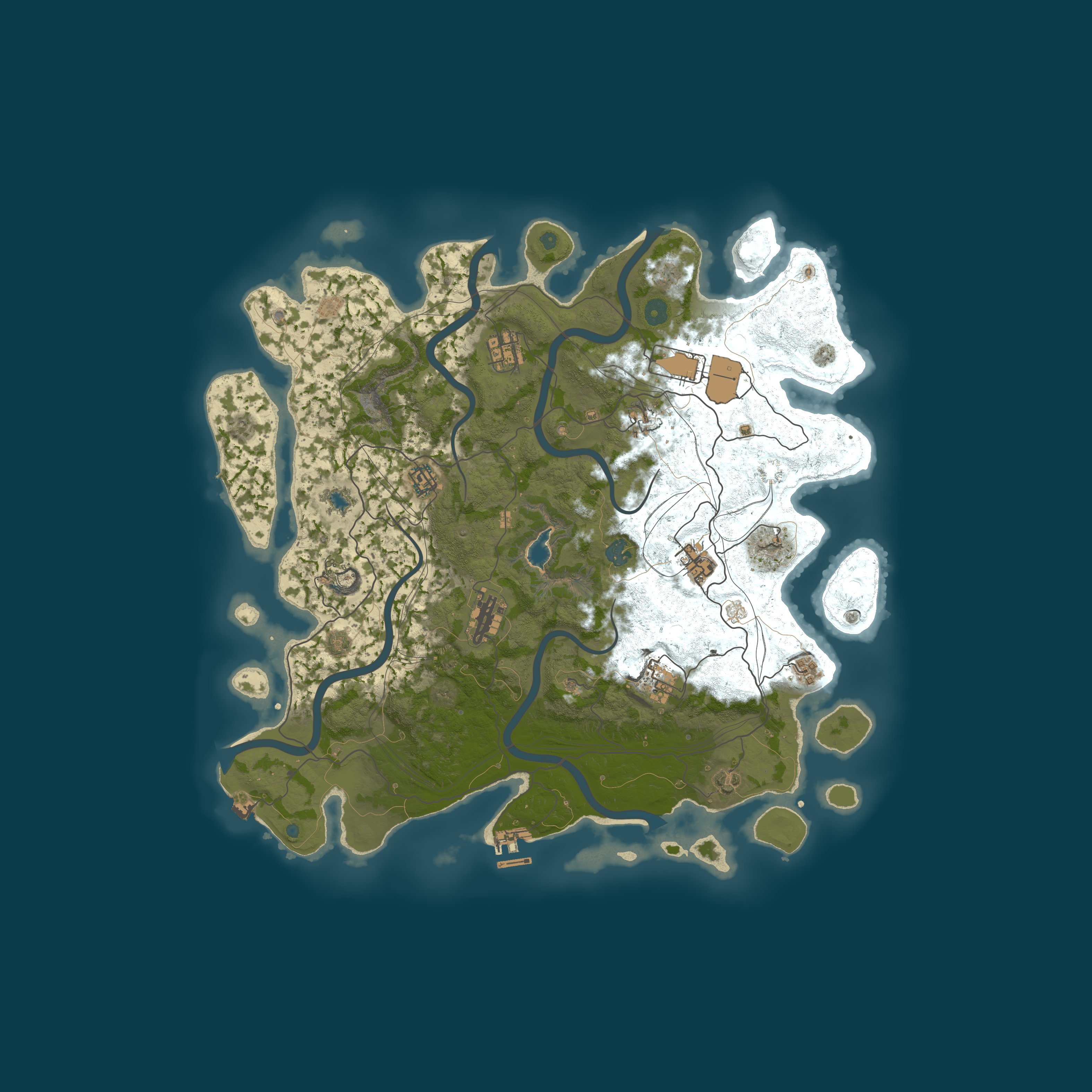 Карта сервера