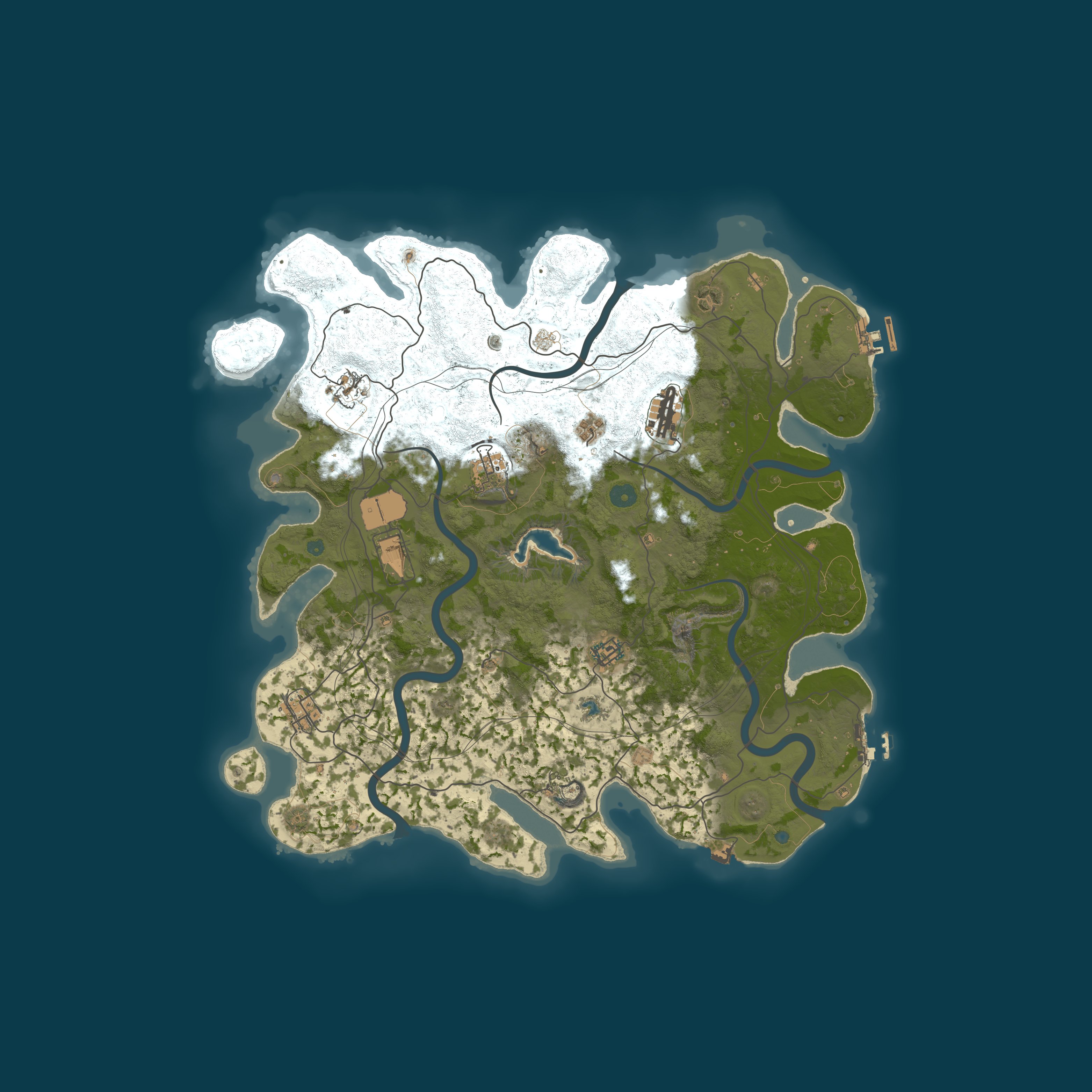 Rust map 4250/1337
