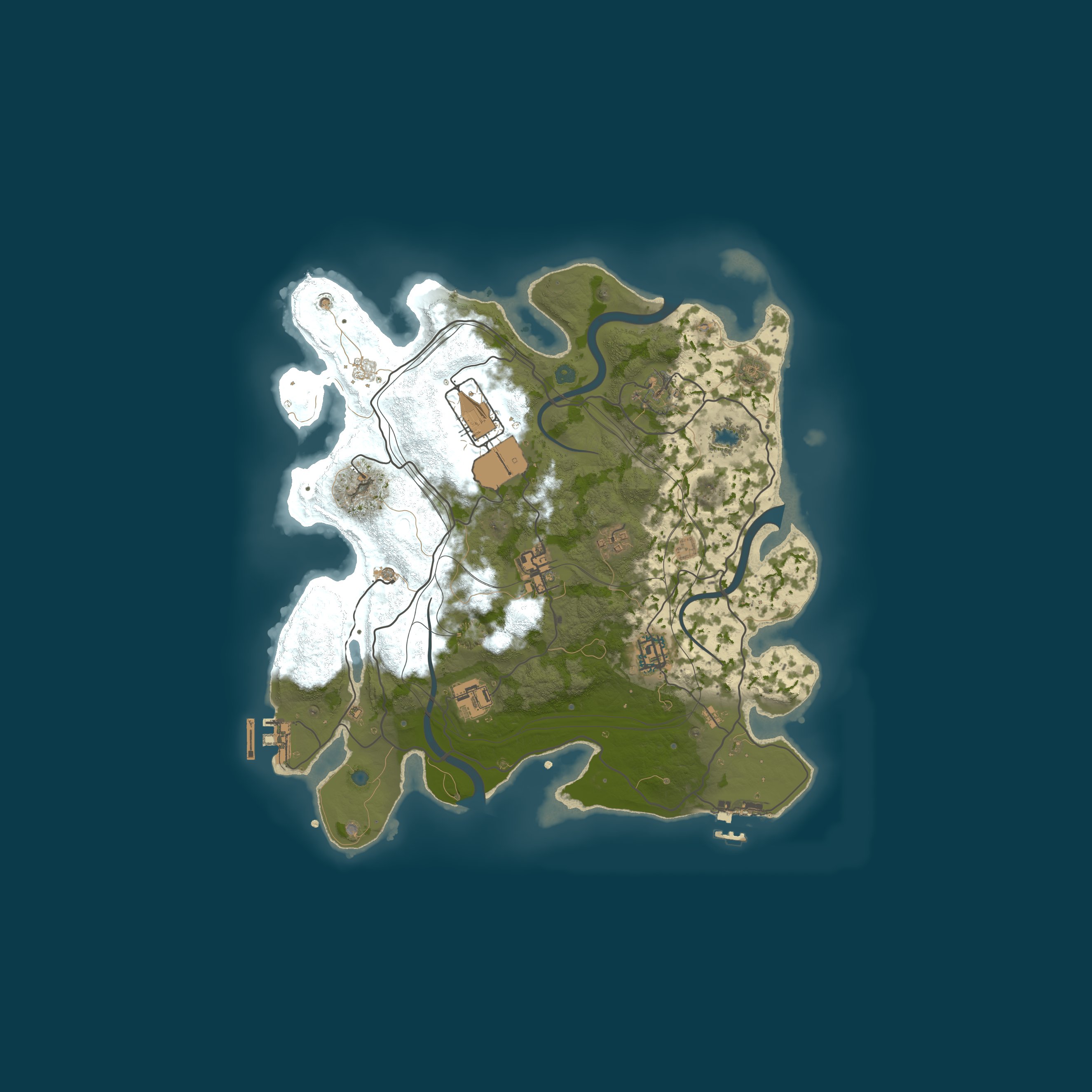 Map for 7-8 Ultimo Sobrevivente Solo/Duo BR