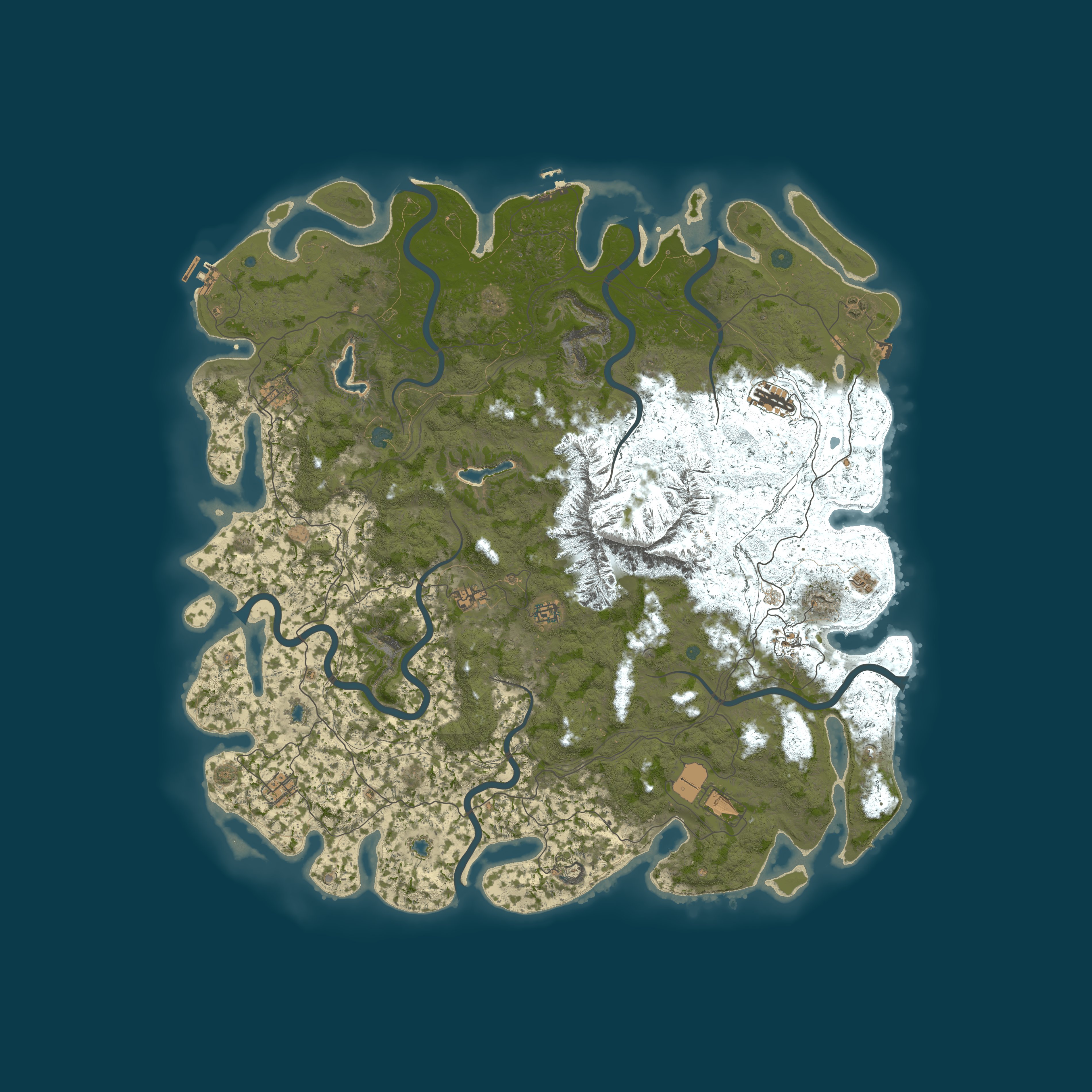 Map for SG Rust CLASSIC Vanilla KZ
