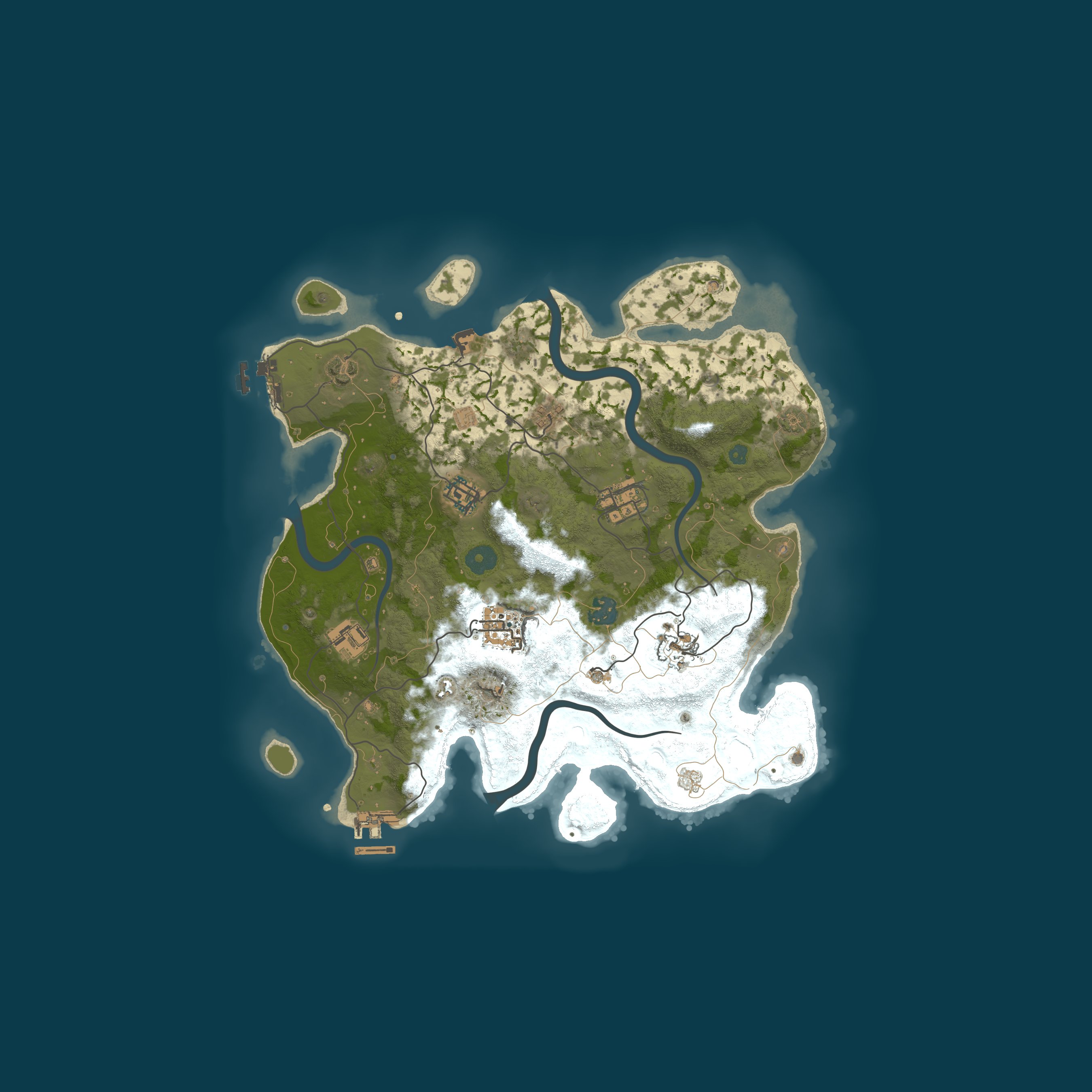 Rust map 3400/50000