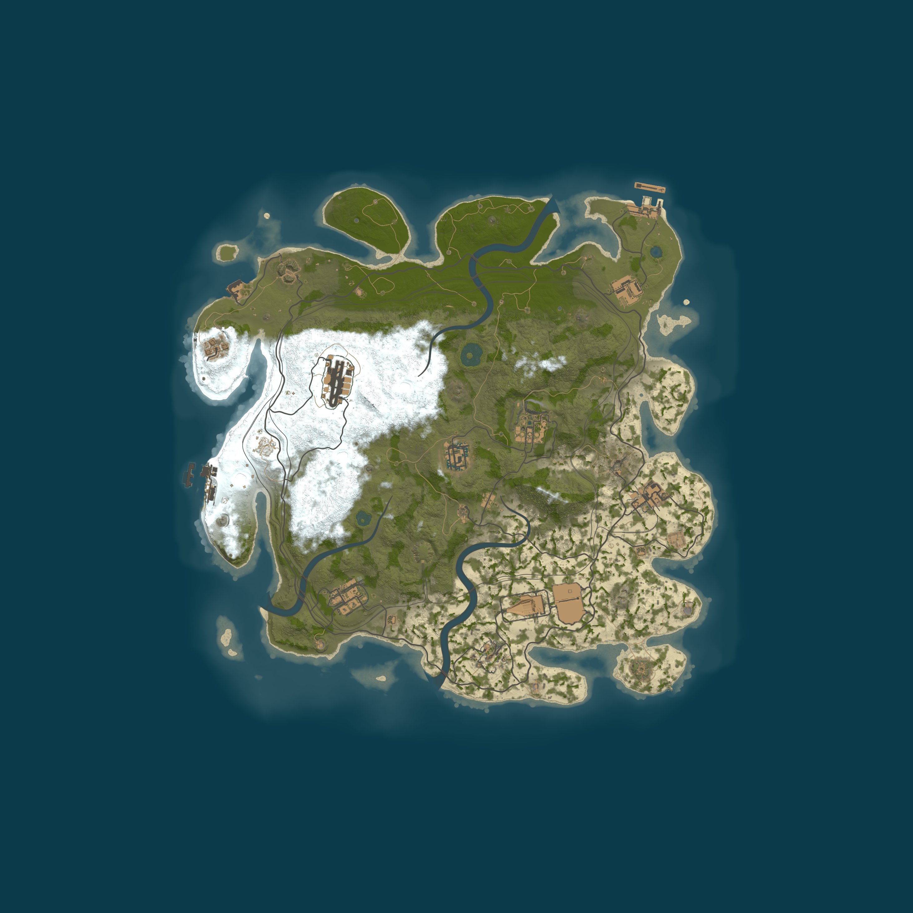 Rust map 3850/1337