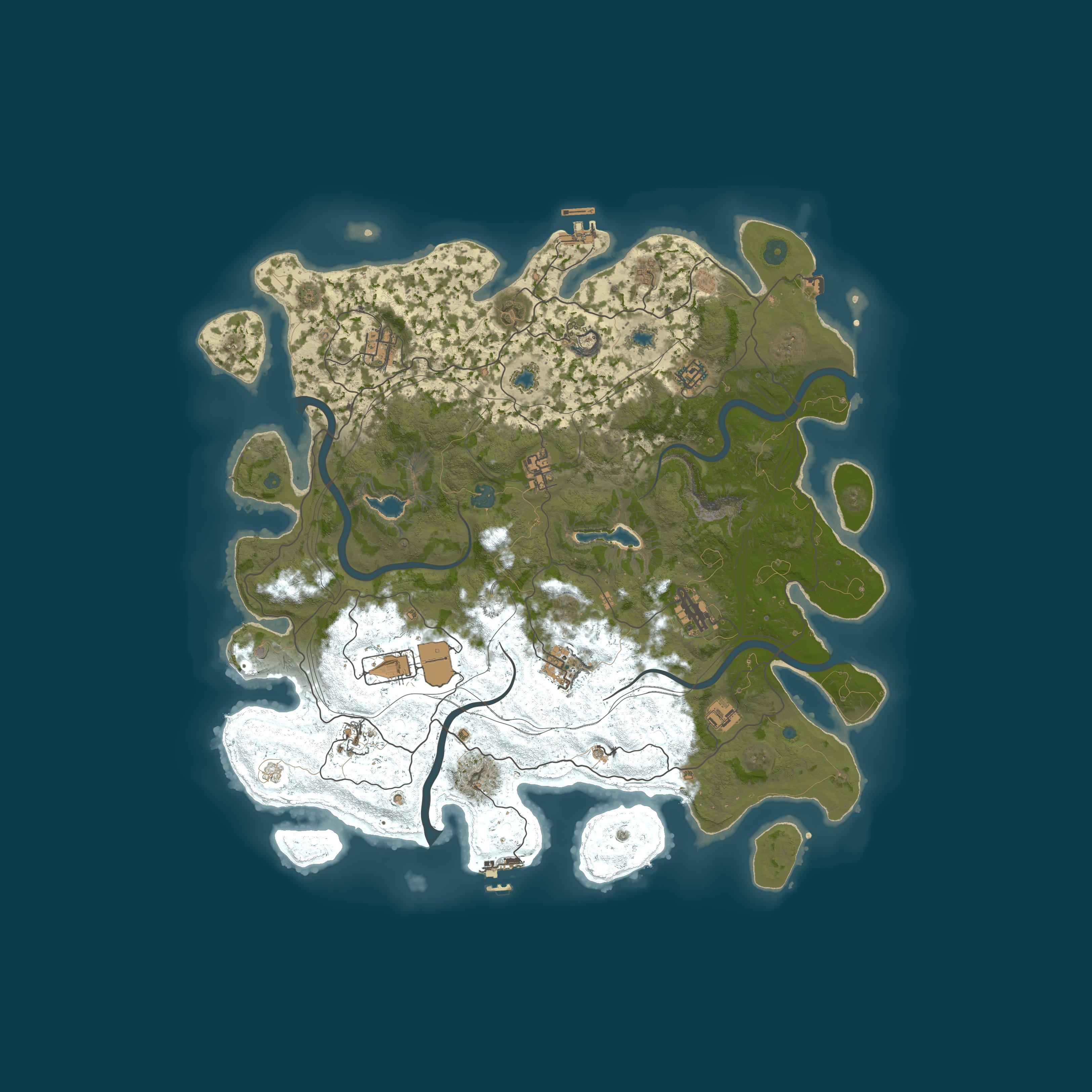 Map for MadRust PVE - Get Achievements