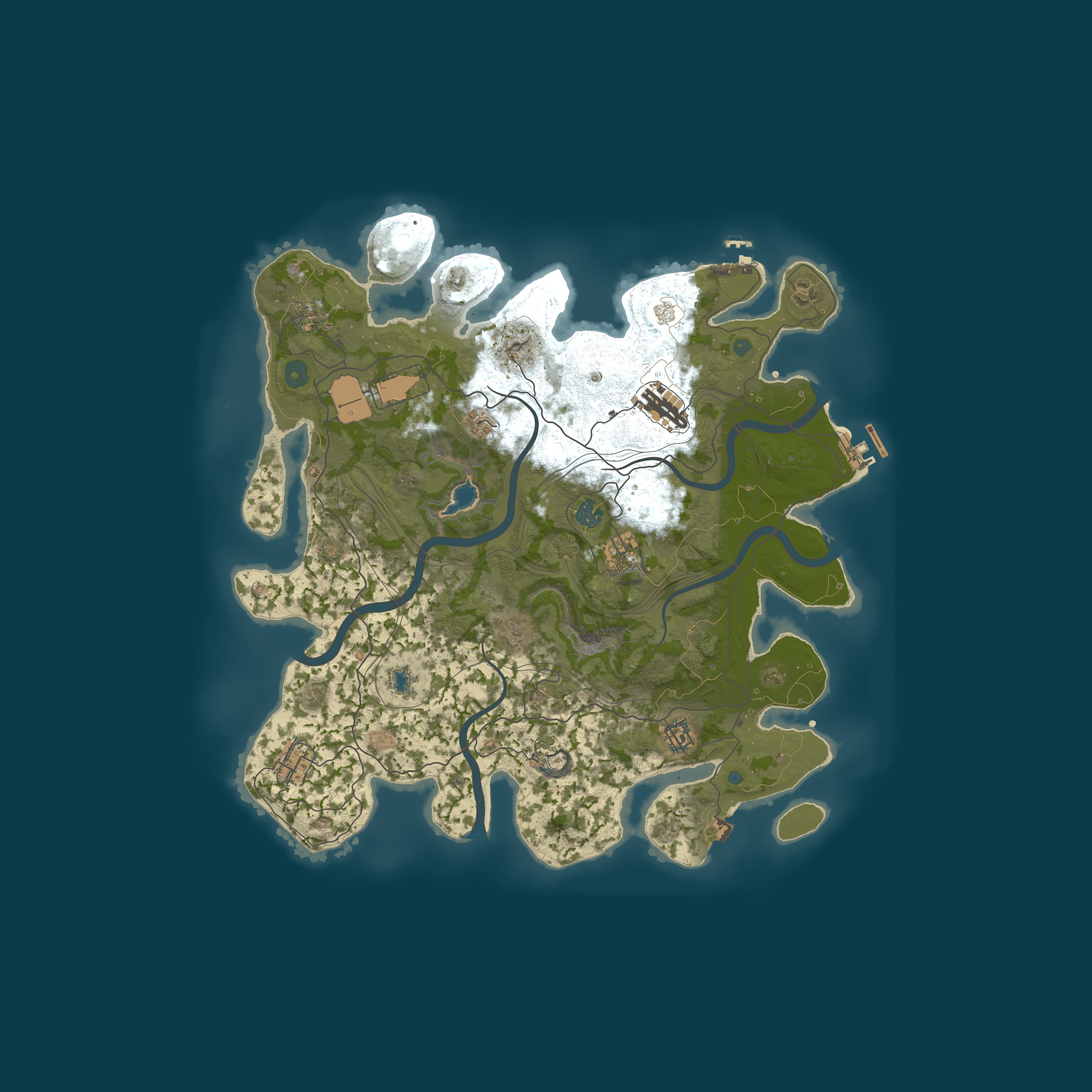 Карта сервера