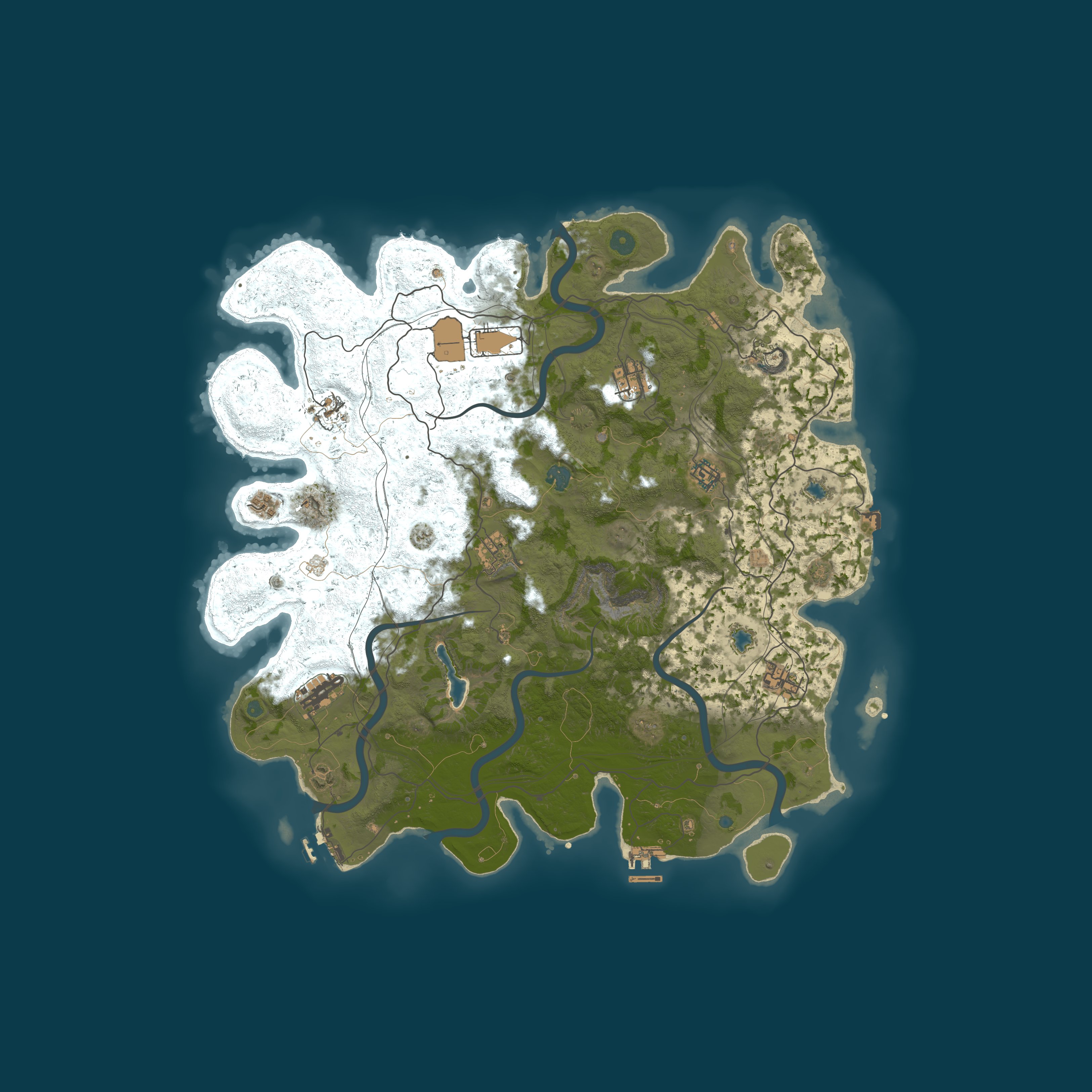 Map for #5 [PVE] DevilRust X20 | Events | RB | Eco | TP |