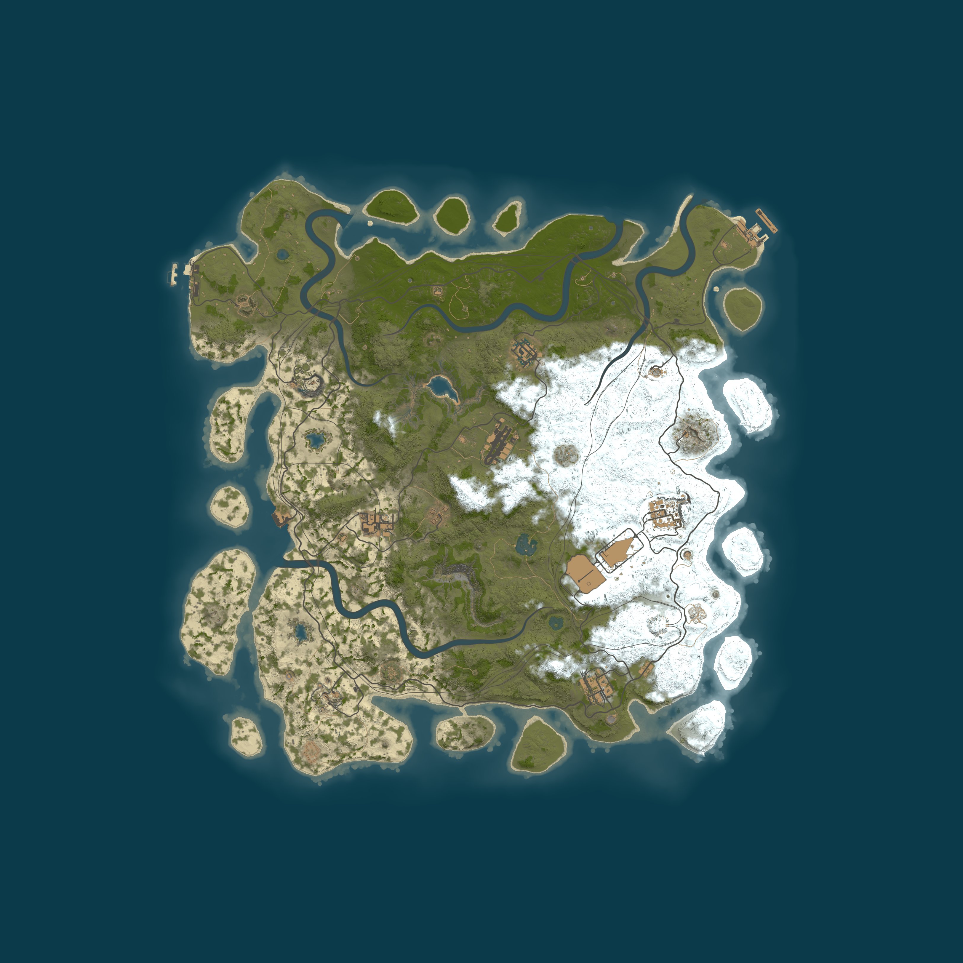 Карта сервера