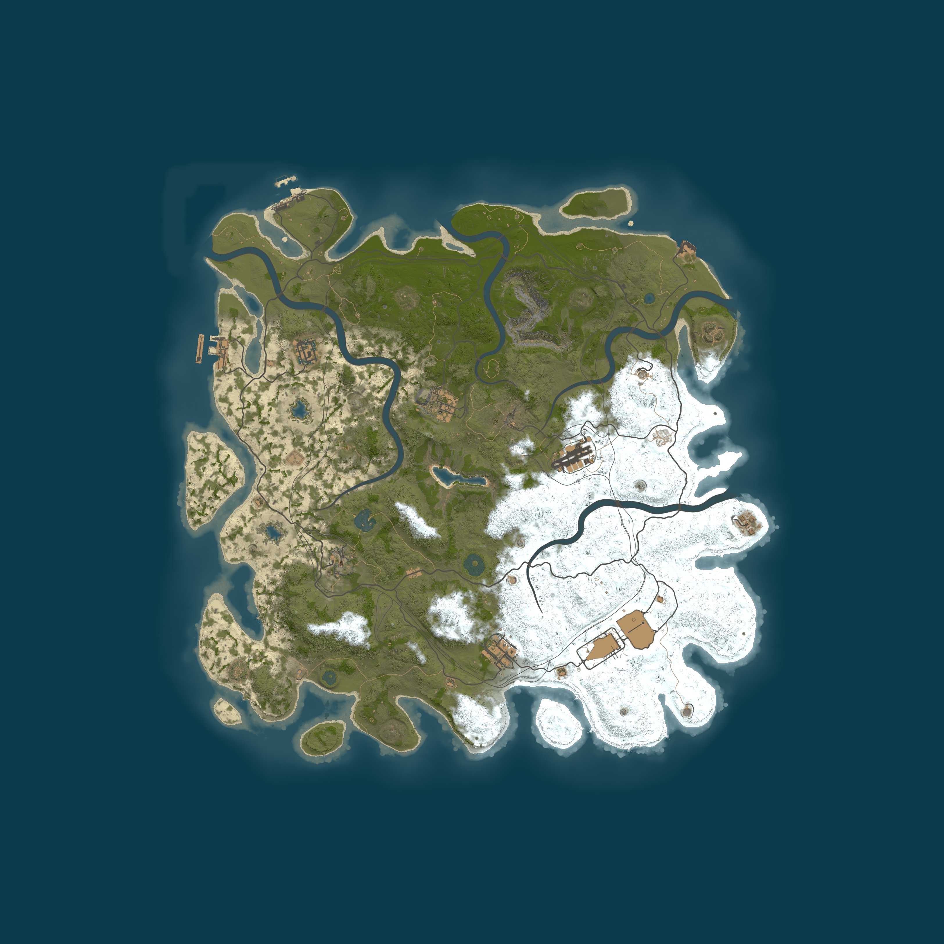 Карта сервера