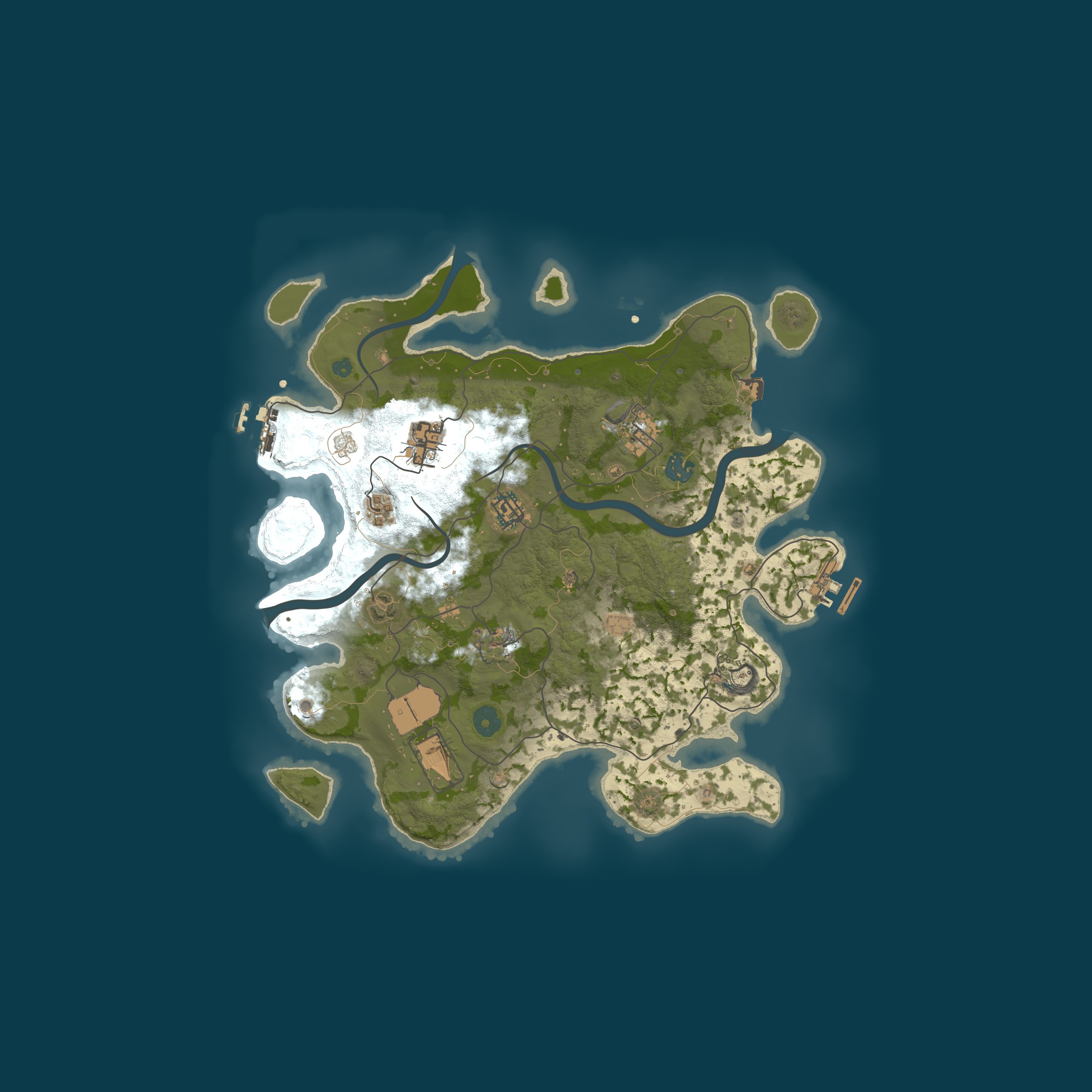 Map for RustyWarCrimes10x Kits|NoBps|Shop|TP|Clans|