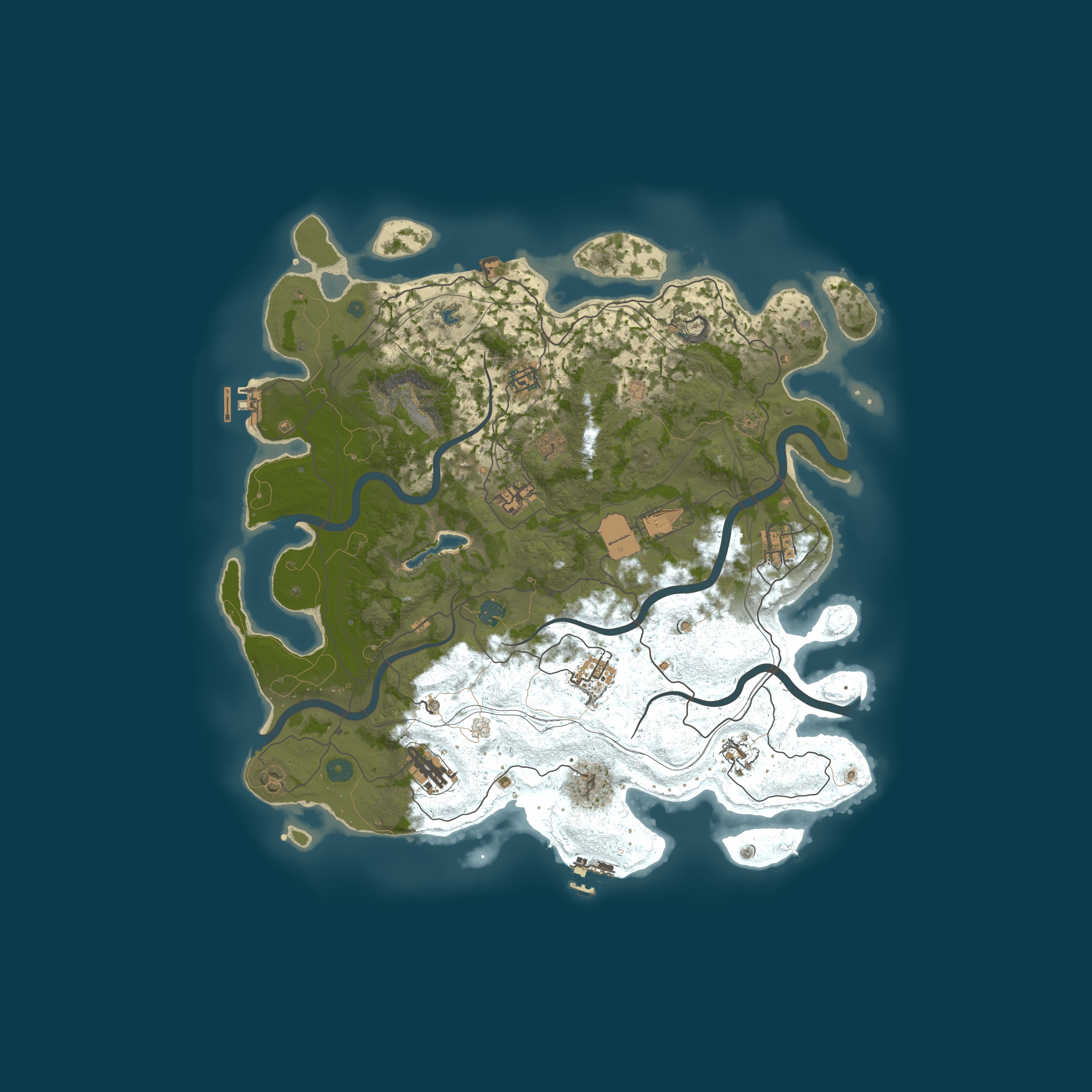 Map for 777 RUST /ДЛЯ НОВИЧКОВ /РУССКИЙ 12.06