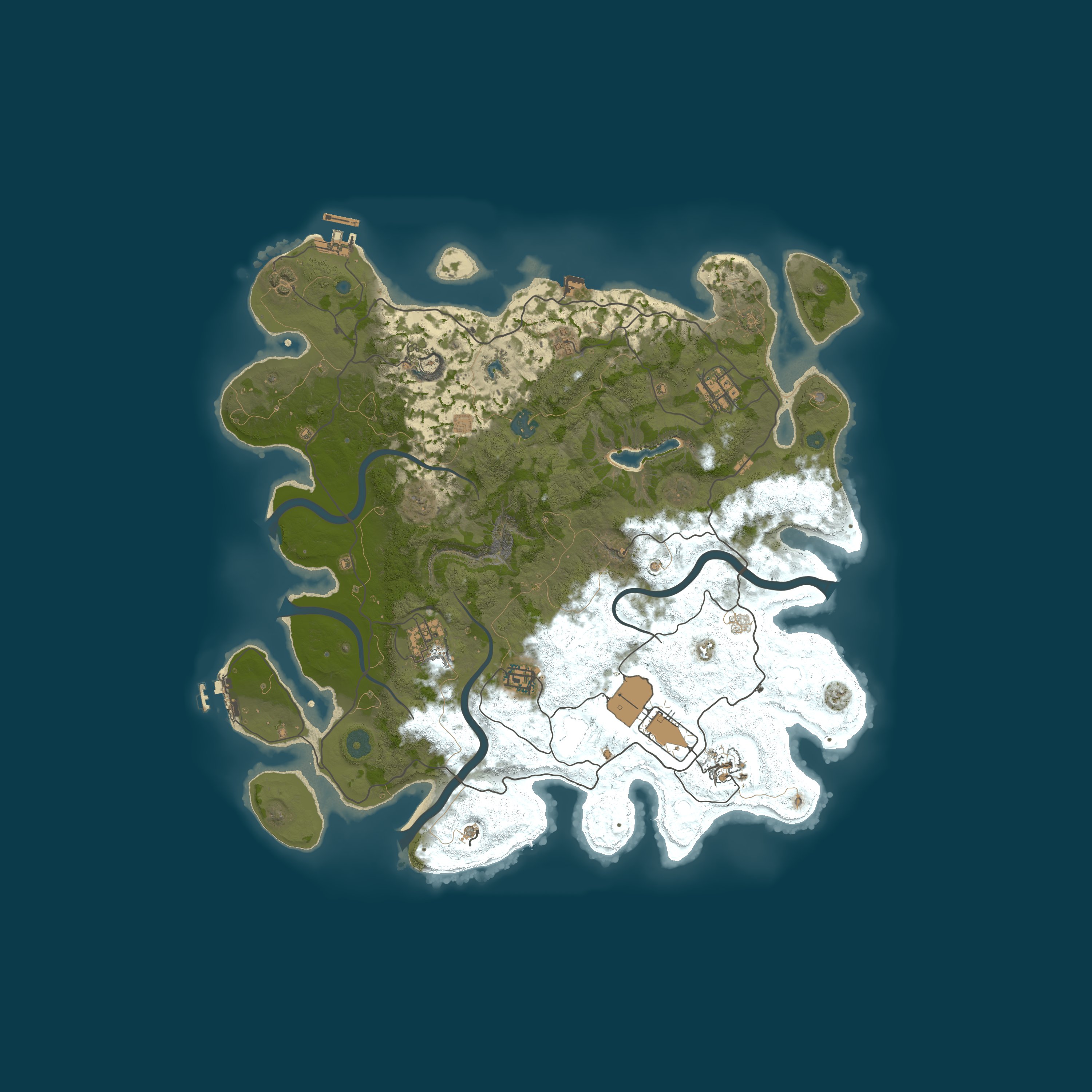 Map for Junky's Peace-Full Wipe- 3/19-Solo/Duo/Trio