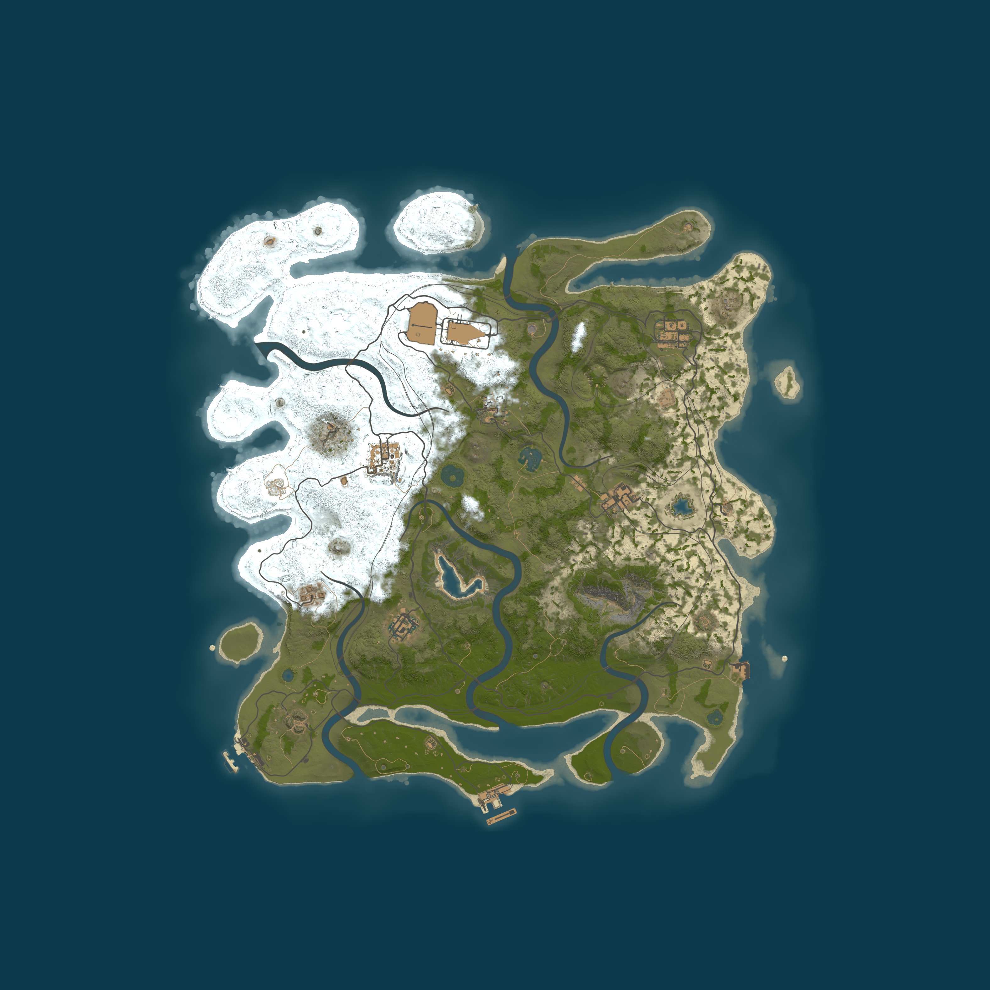 Карта сервера