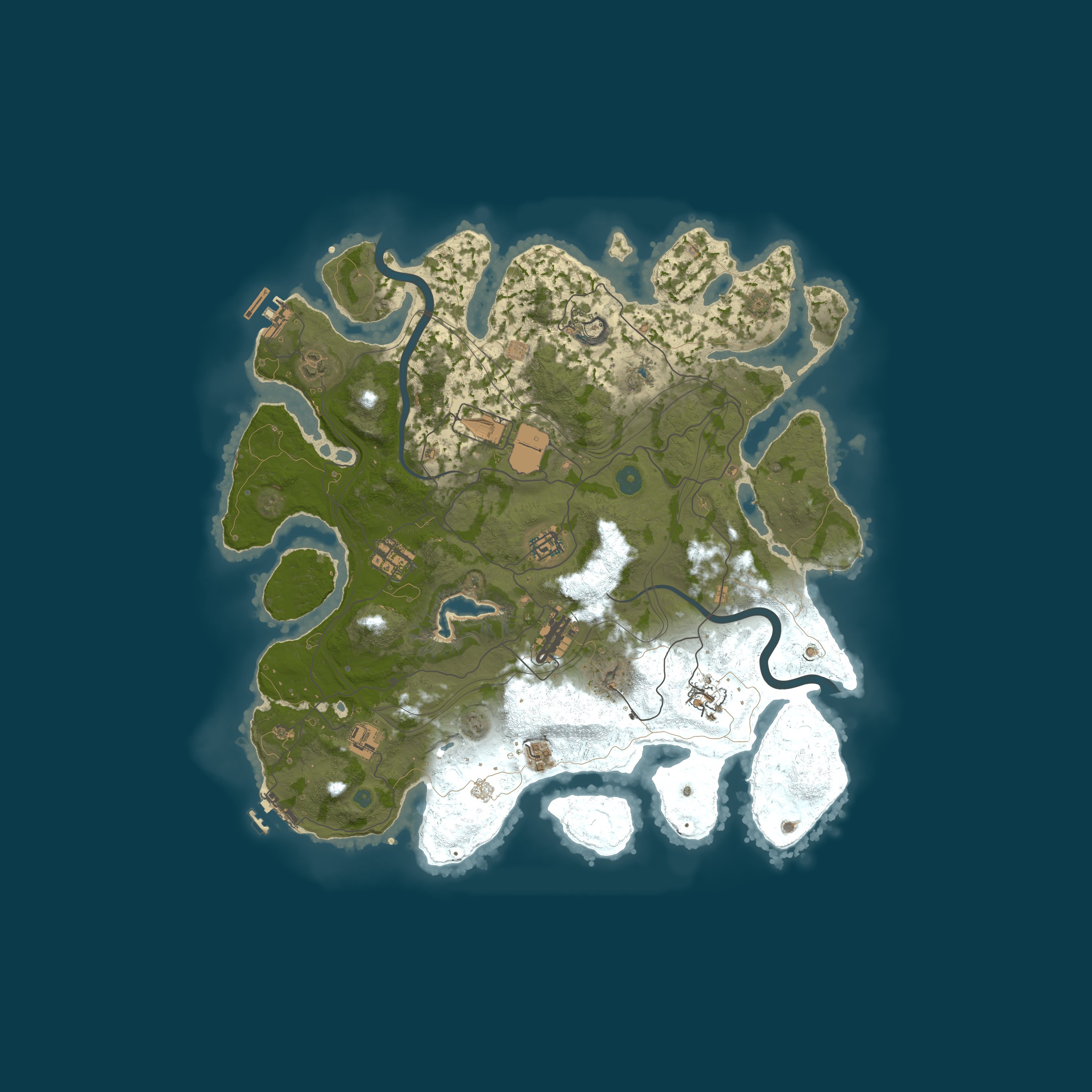 Procedural map