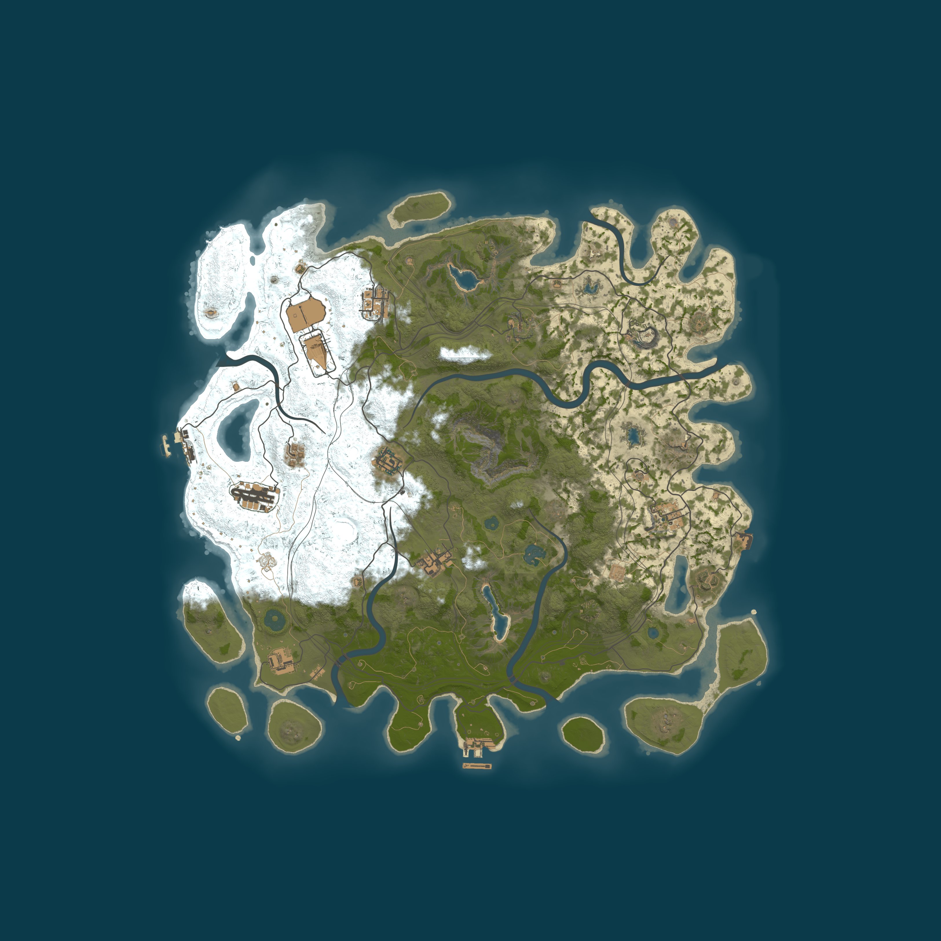 Map for The Tribesmen 1x |Softcore Restored|No BP Wipe|No Raid Timer|