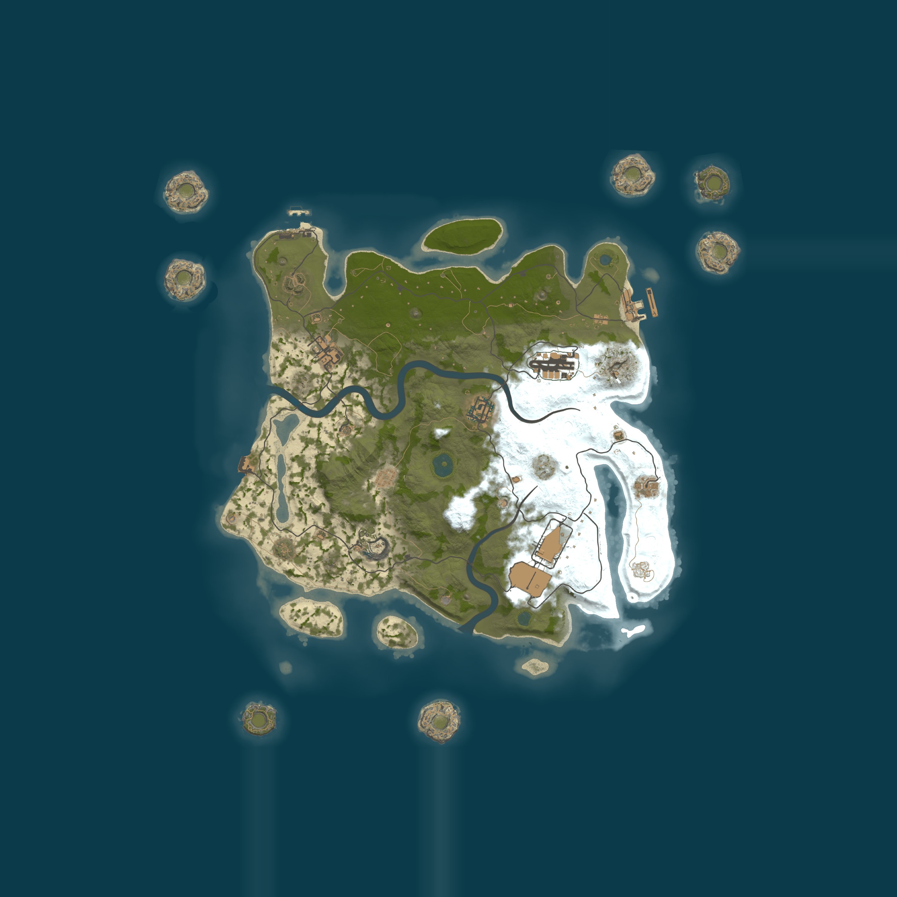 Map for Mootopia PVE 5X|Quests|Skins|Raidbase|Skilltree|Zombies