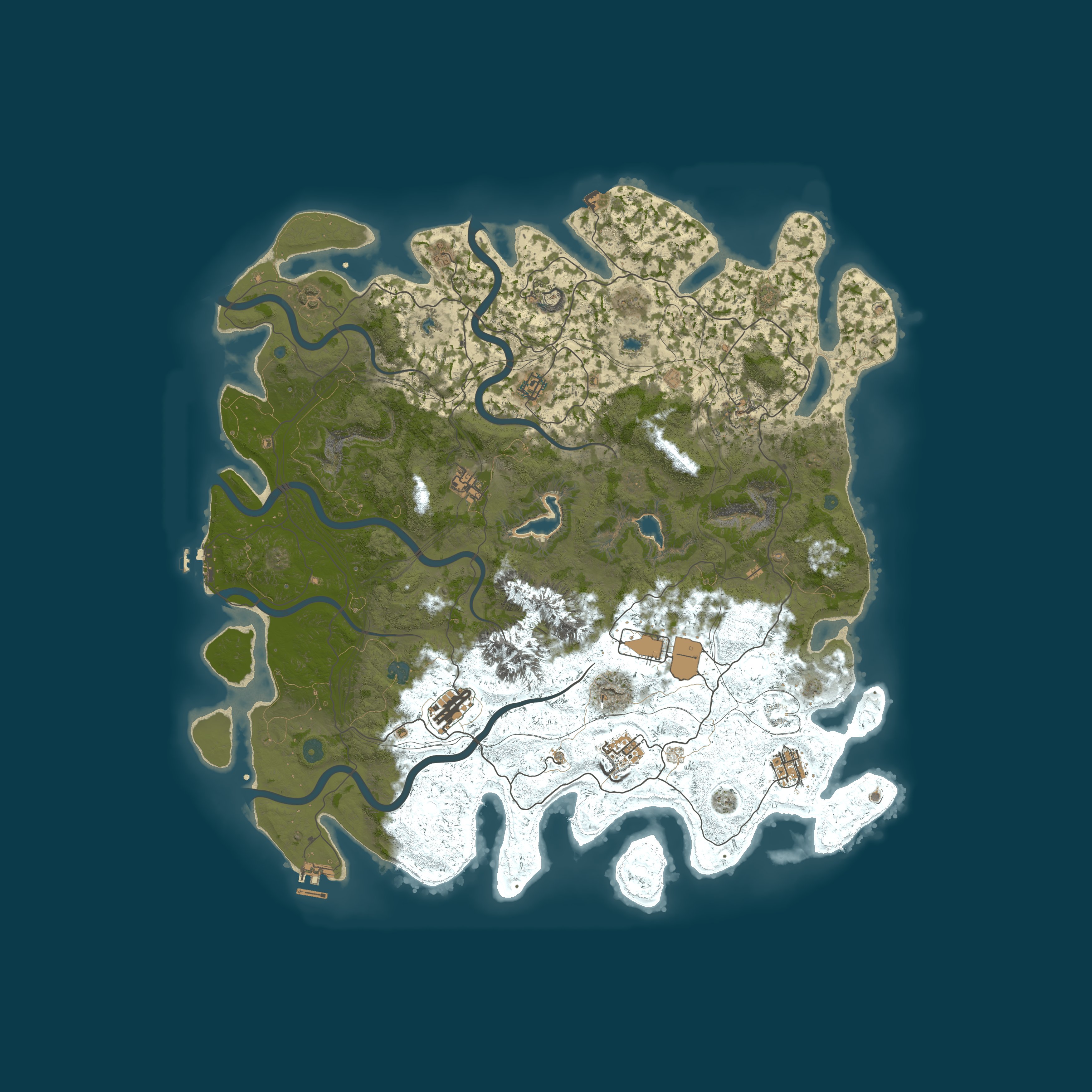 Карта сервера