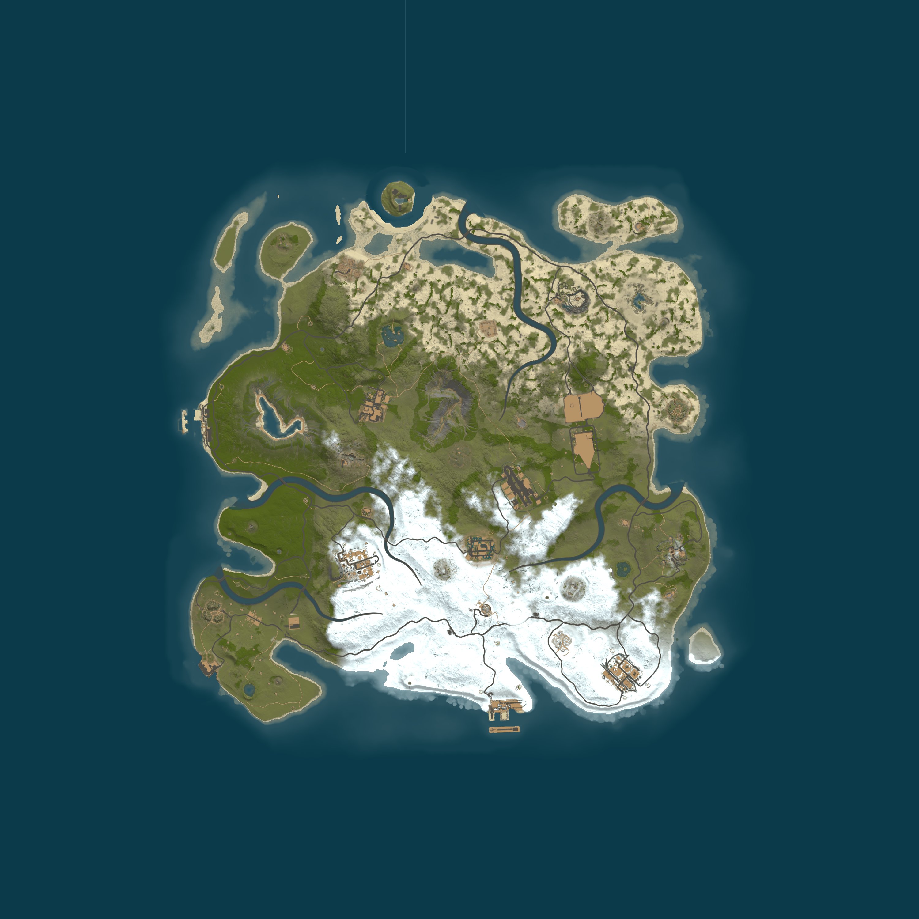 Map for CHILLZONE - PVE | MONTHLY | NO RAIDING/KILLING/STEALING