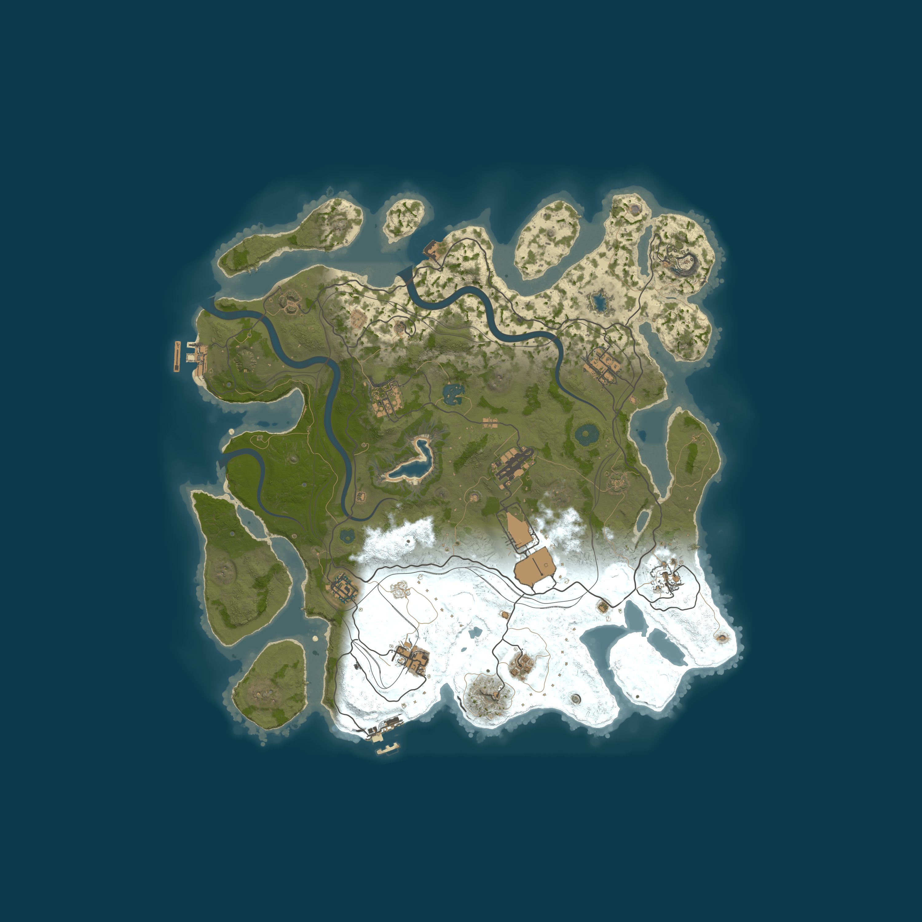 Карта сервера