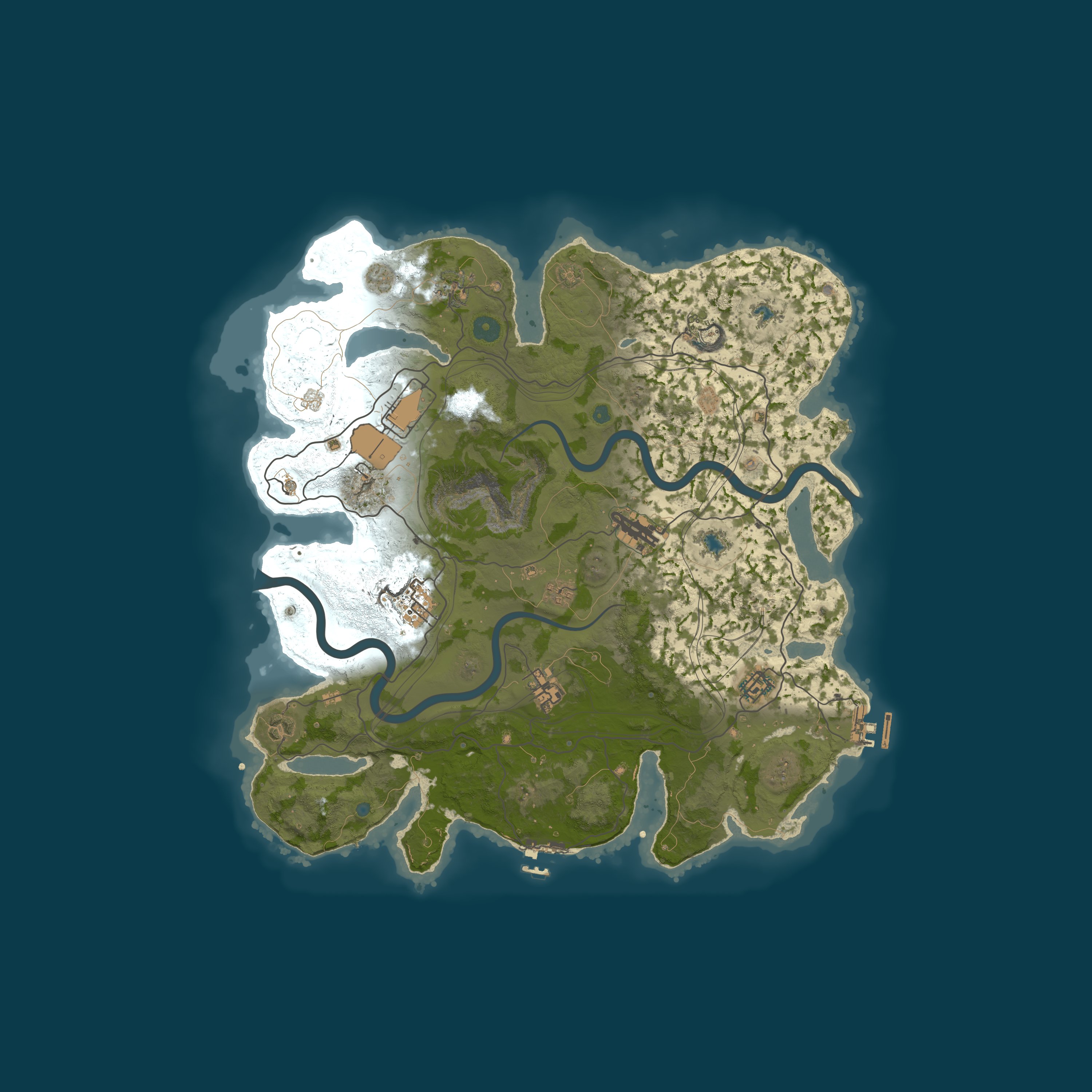 Карта сервера