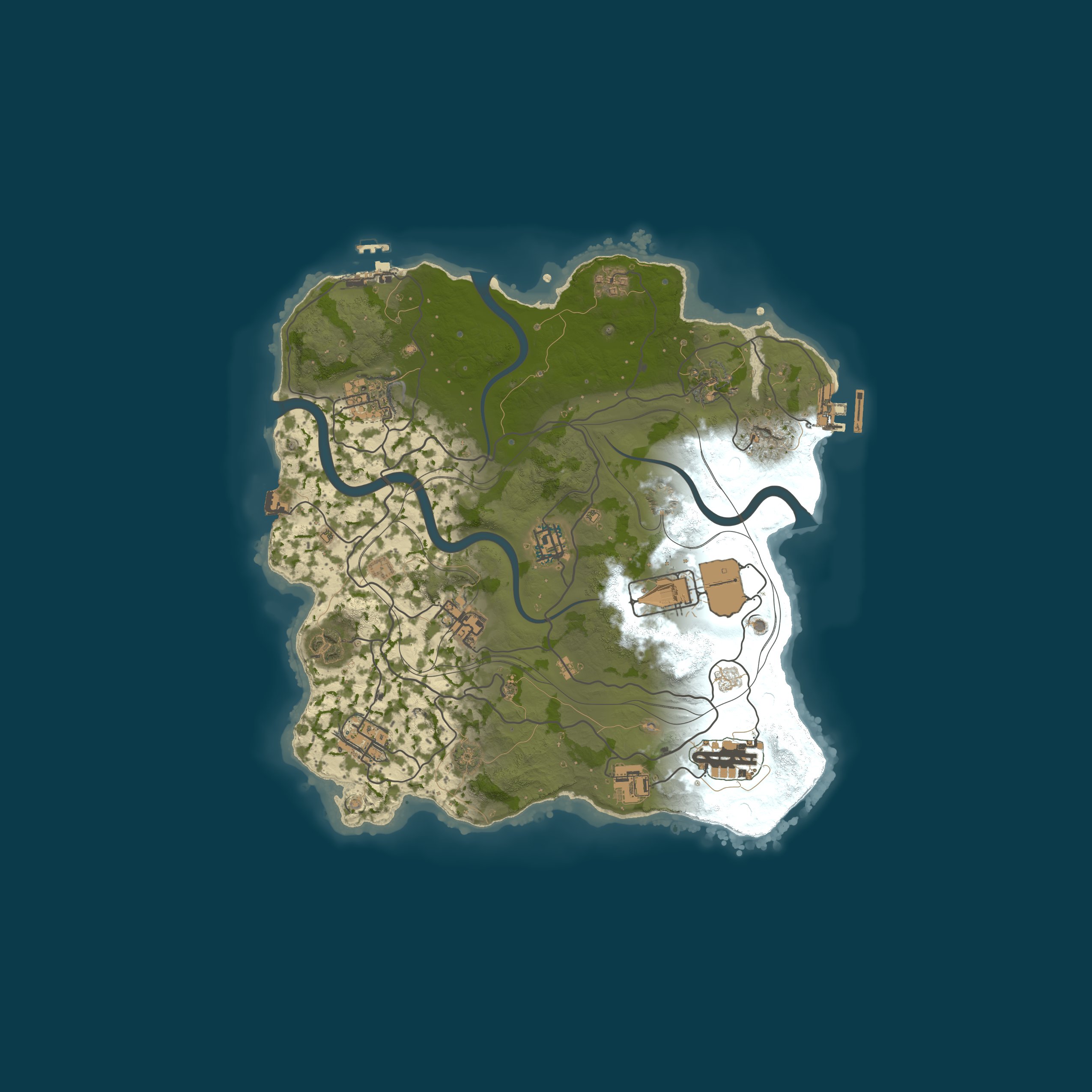 Rust map 3100/1337
