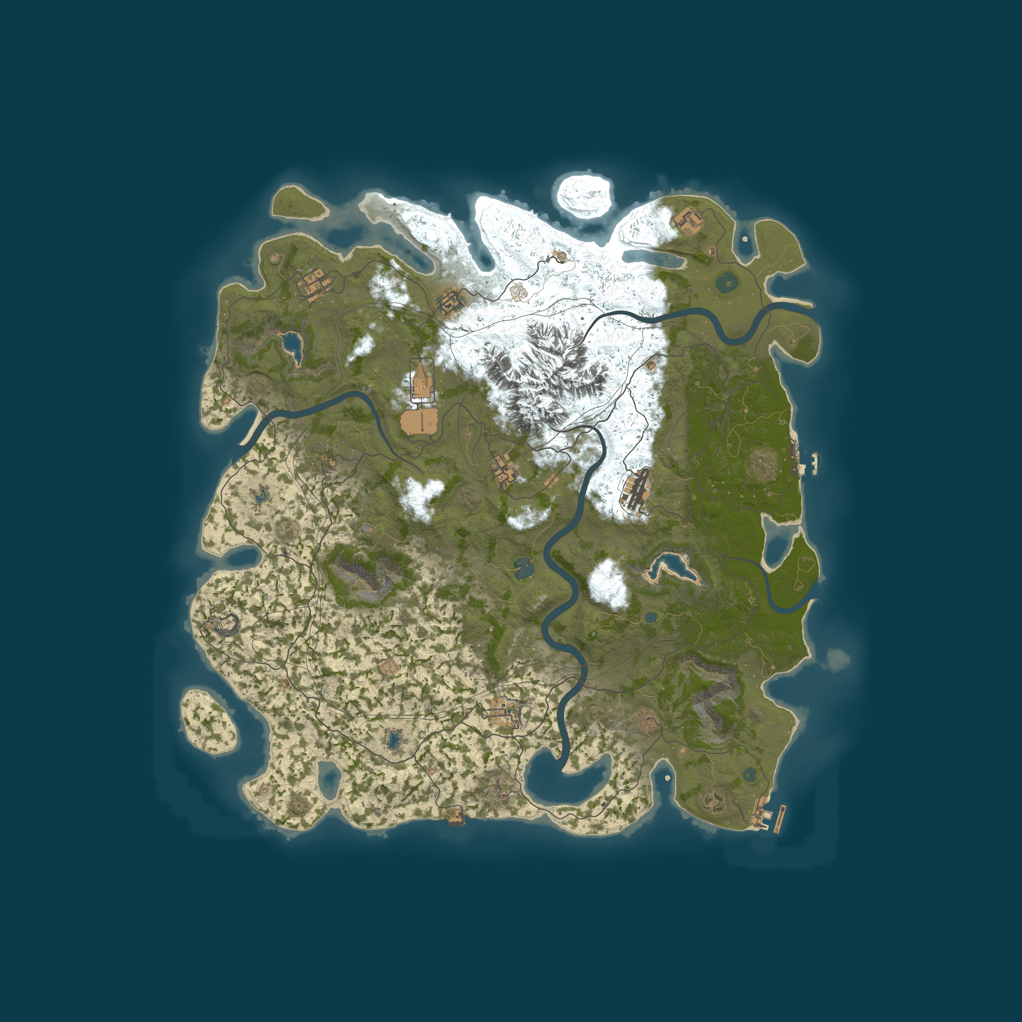 Hardcore Rust Server, size 5000, seed 0