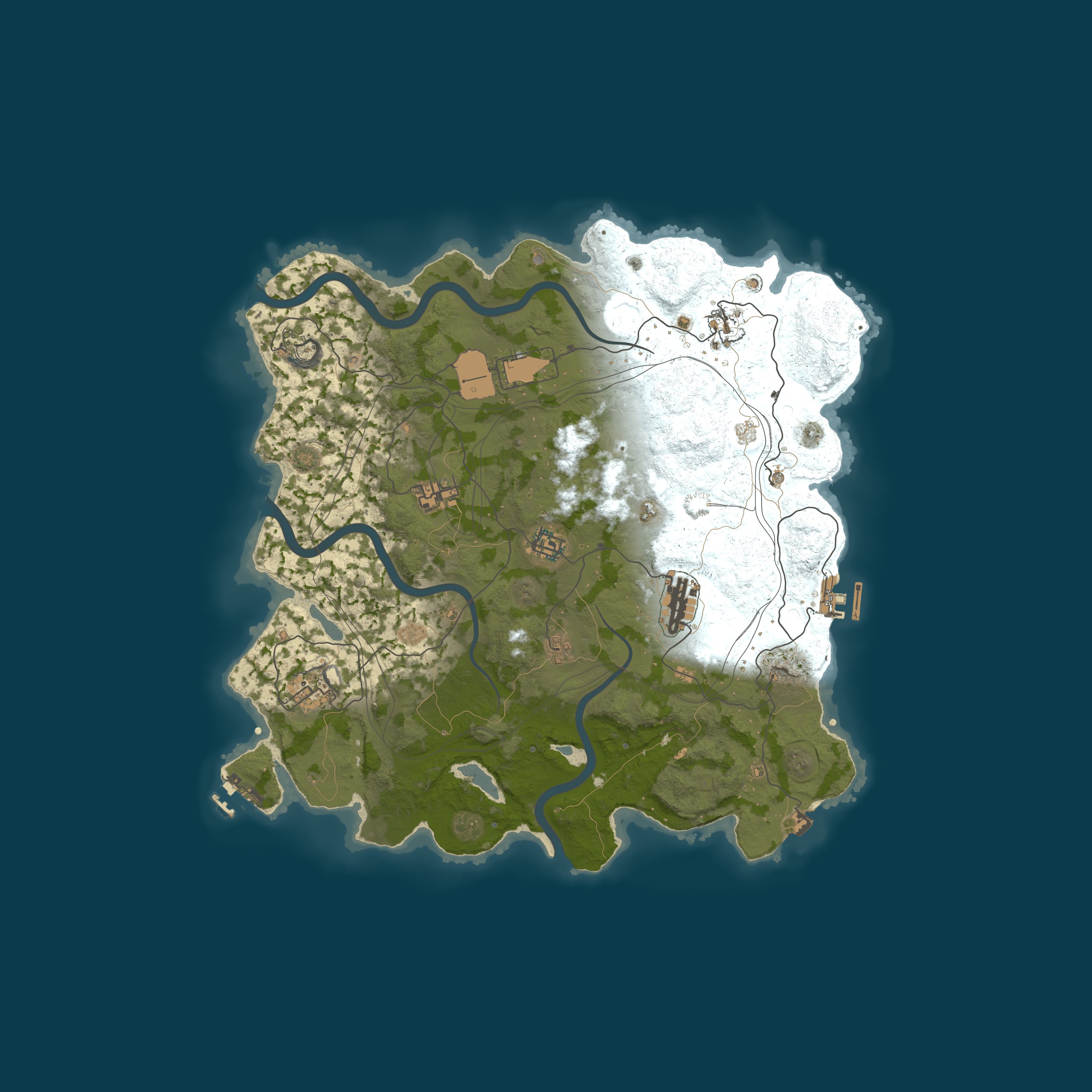 Карта сервера