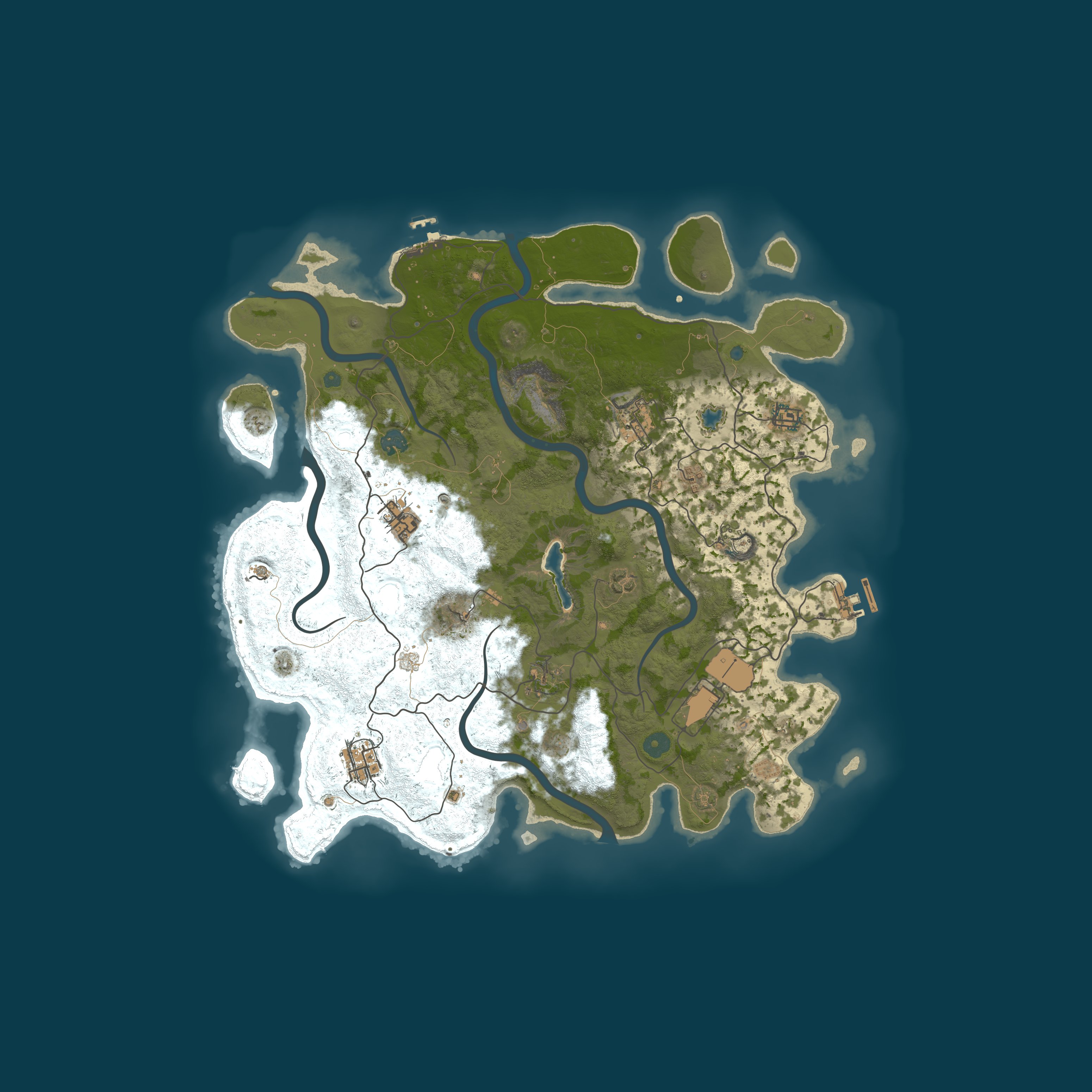 Карта сервера