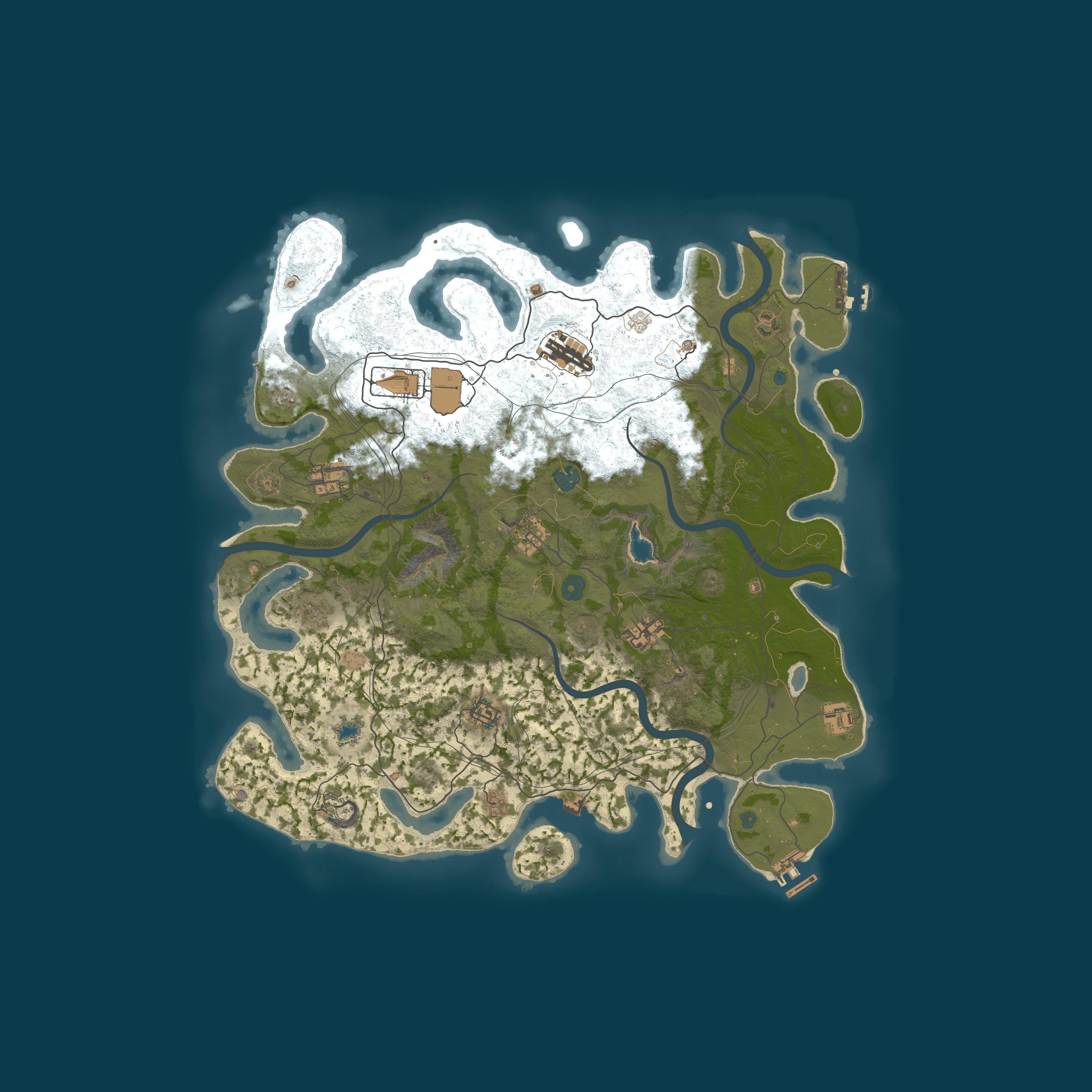 Map for Red Raisin PVE