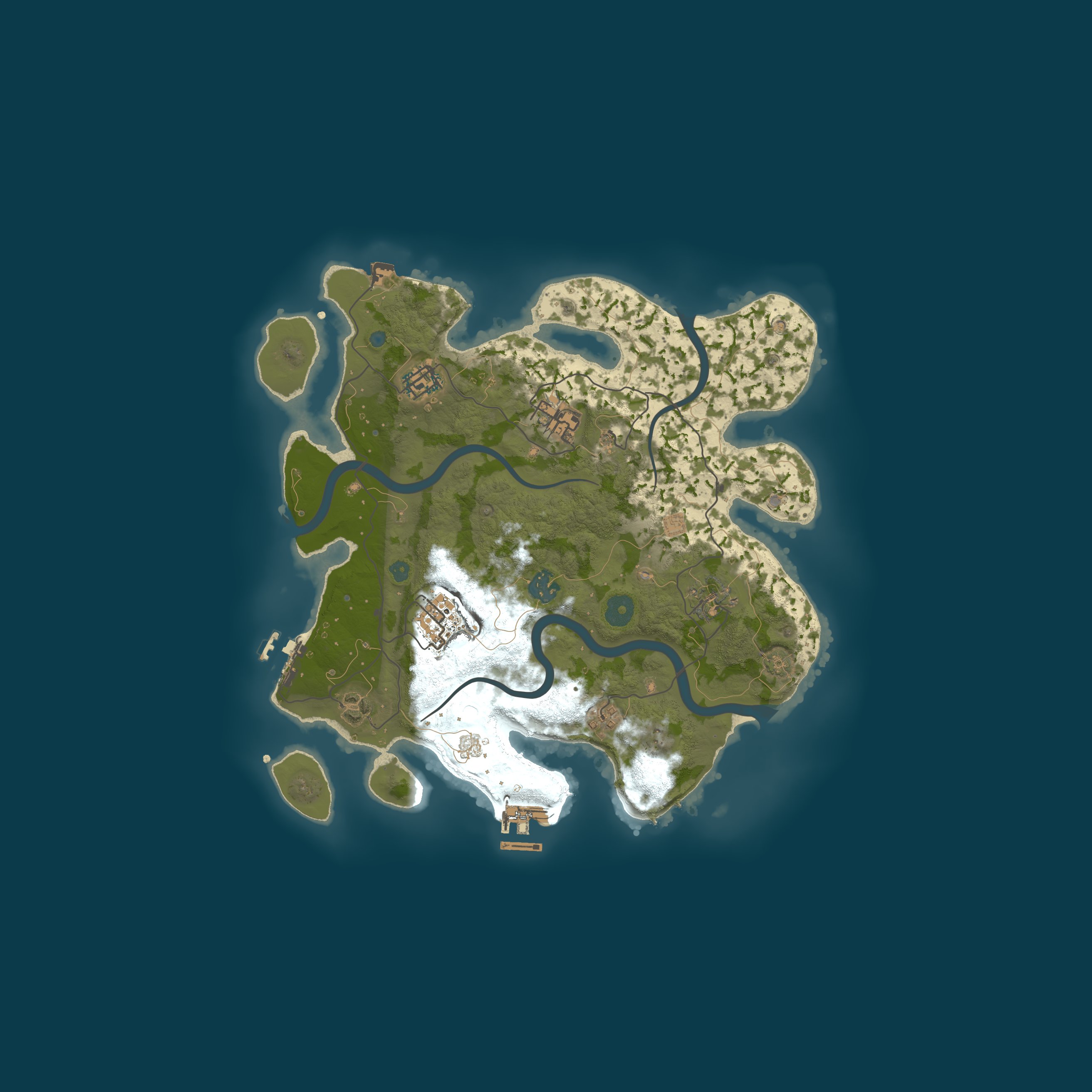 Map for GAZ RUST | One Life | Одна жизнь | Wipe 27.06
